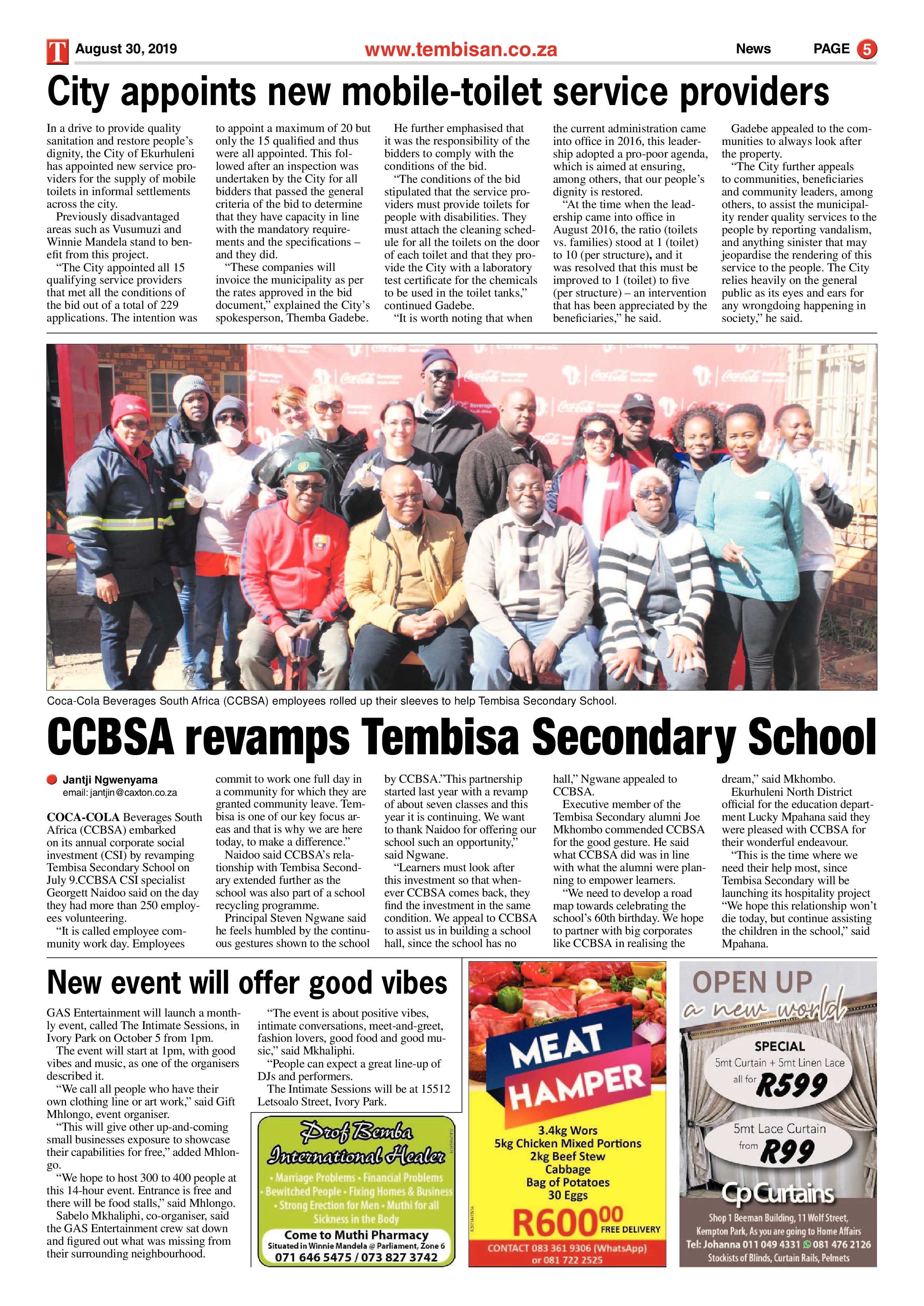 The Tembisan 02 September 2019 page 5