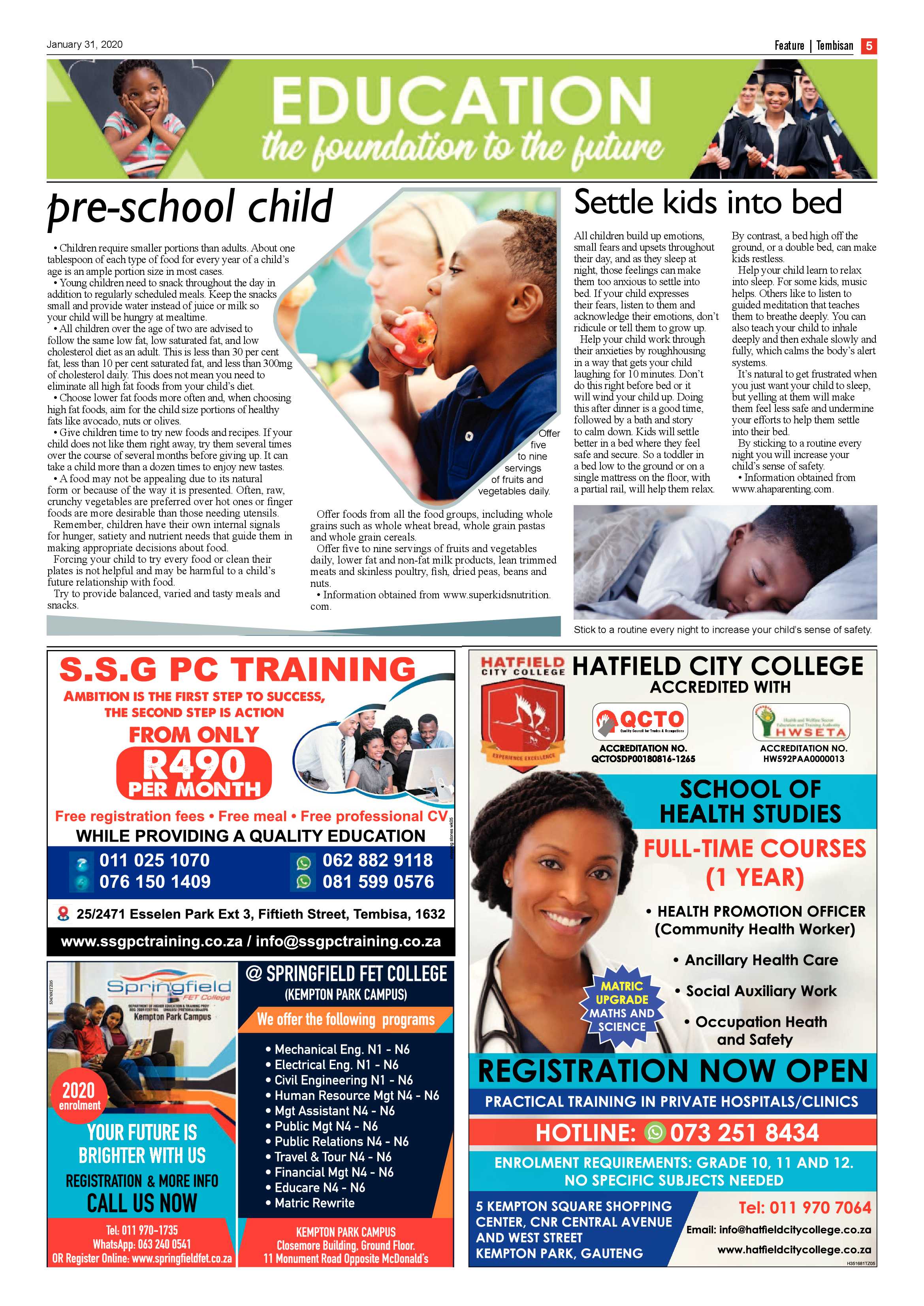 The Tembisan 03 February 2020 page 5