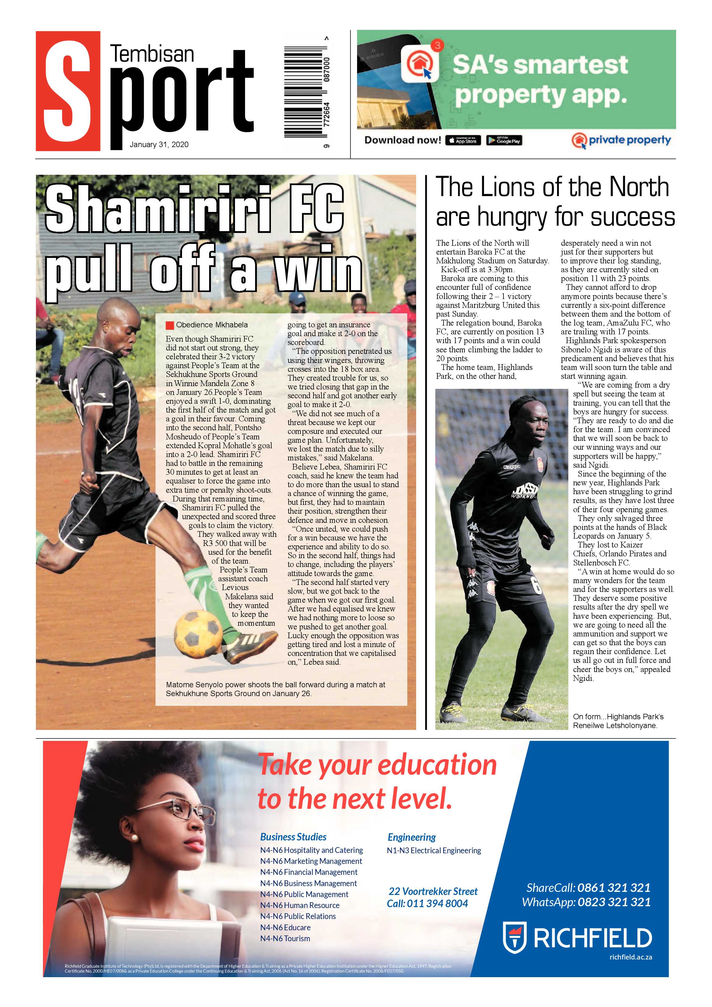 The Tembisan 03 February 2020 page 8