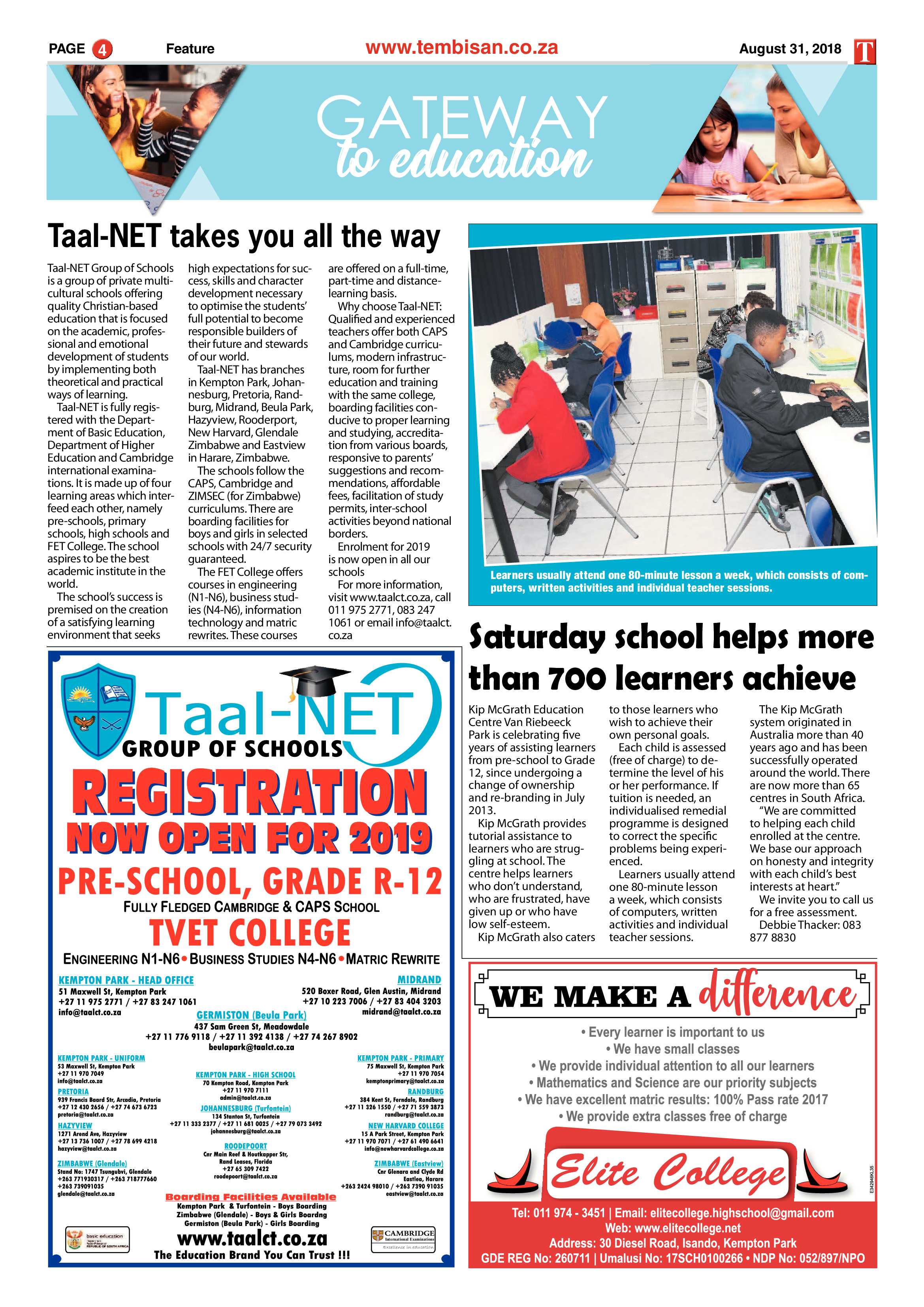 The Tembisan 03 September  2018 page 4