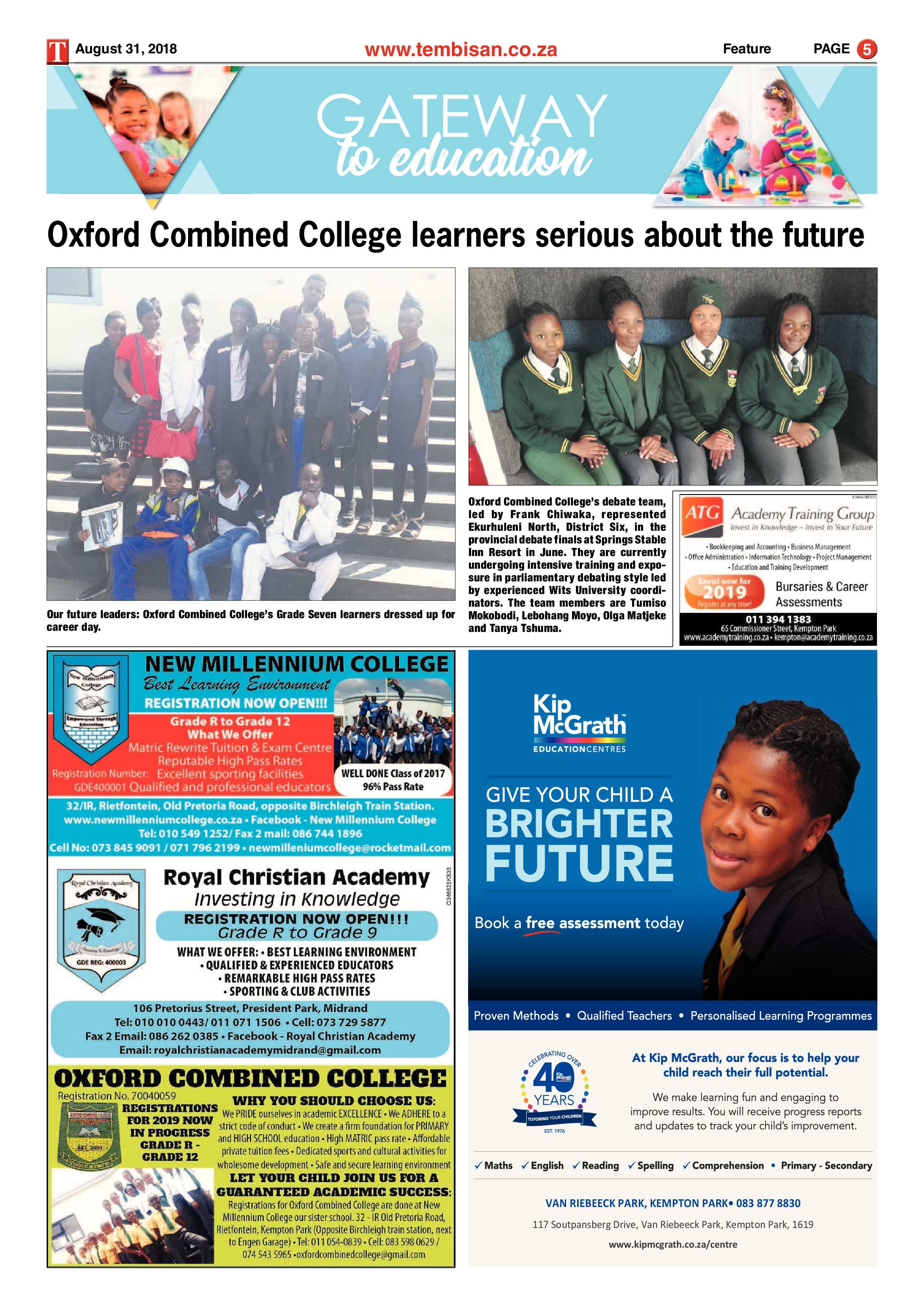 The Tembisan 03 September  2018 page 5