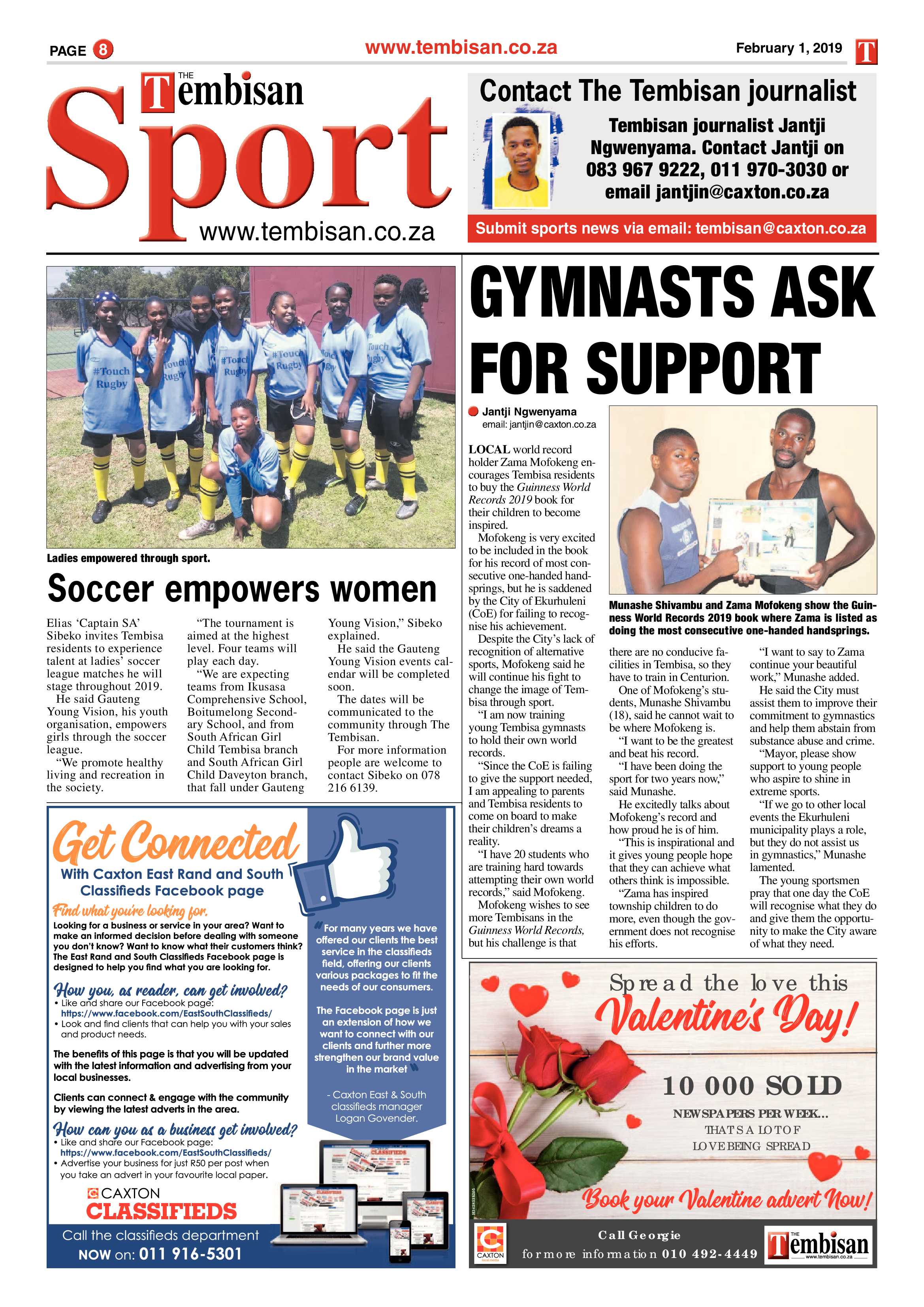 The Tembisan 04 February 2019 page 8