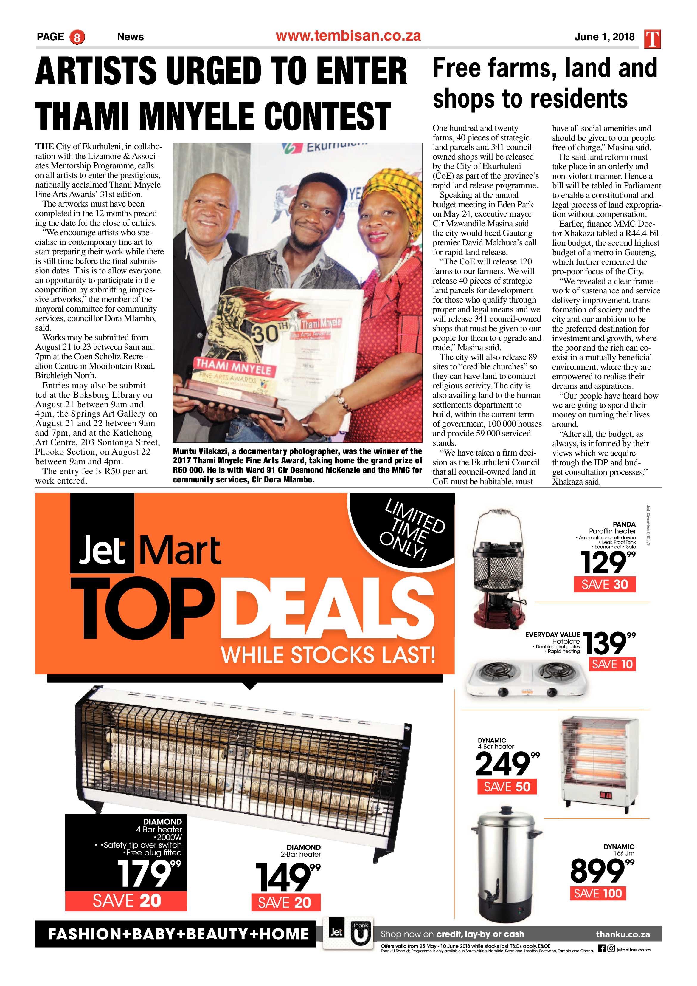 The Tembisan 04 June 2018 page 8