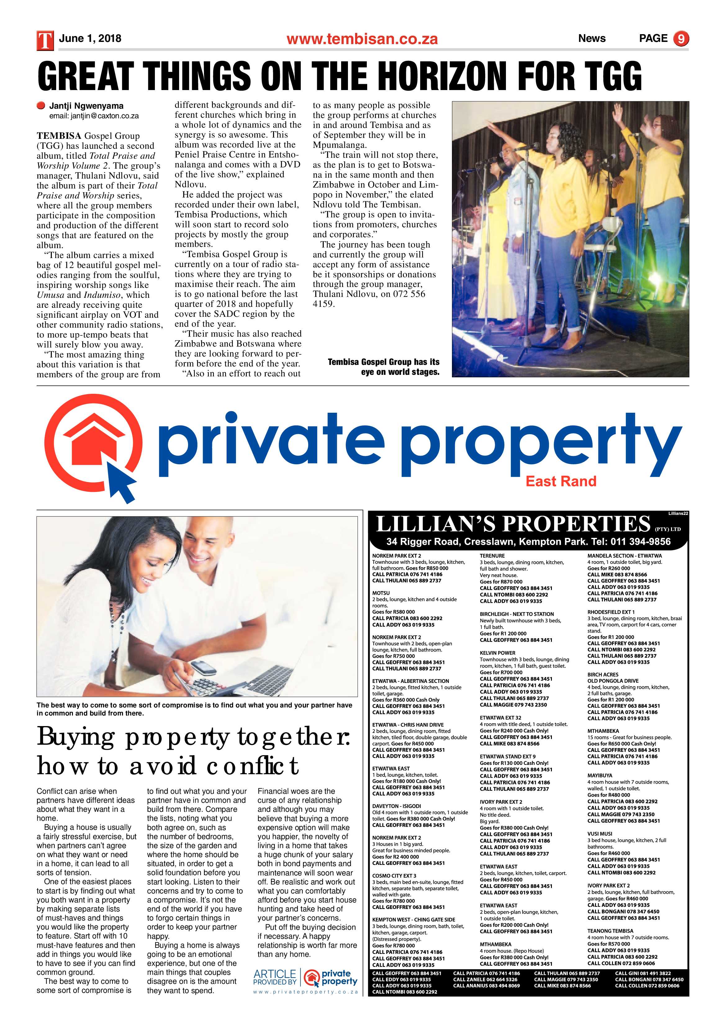 The Tembisan 04 June 2018 page 9