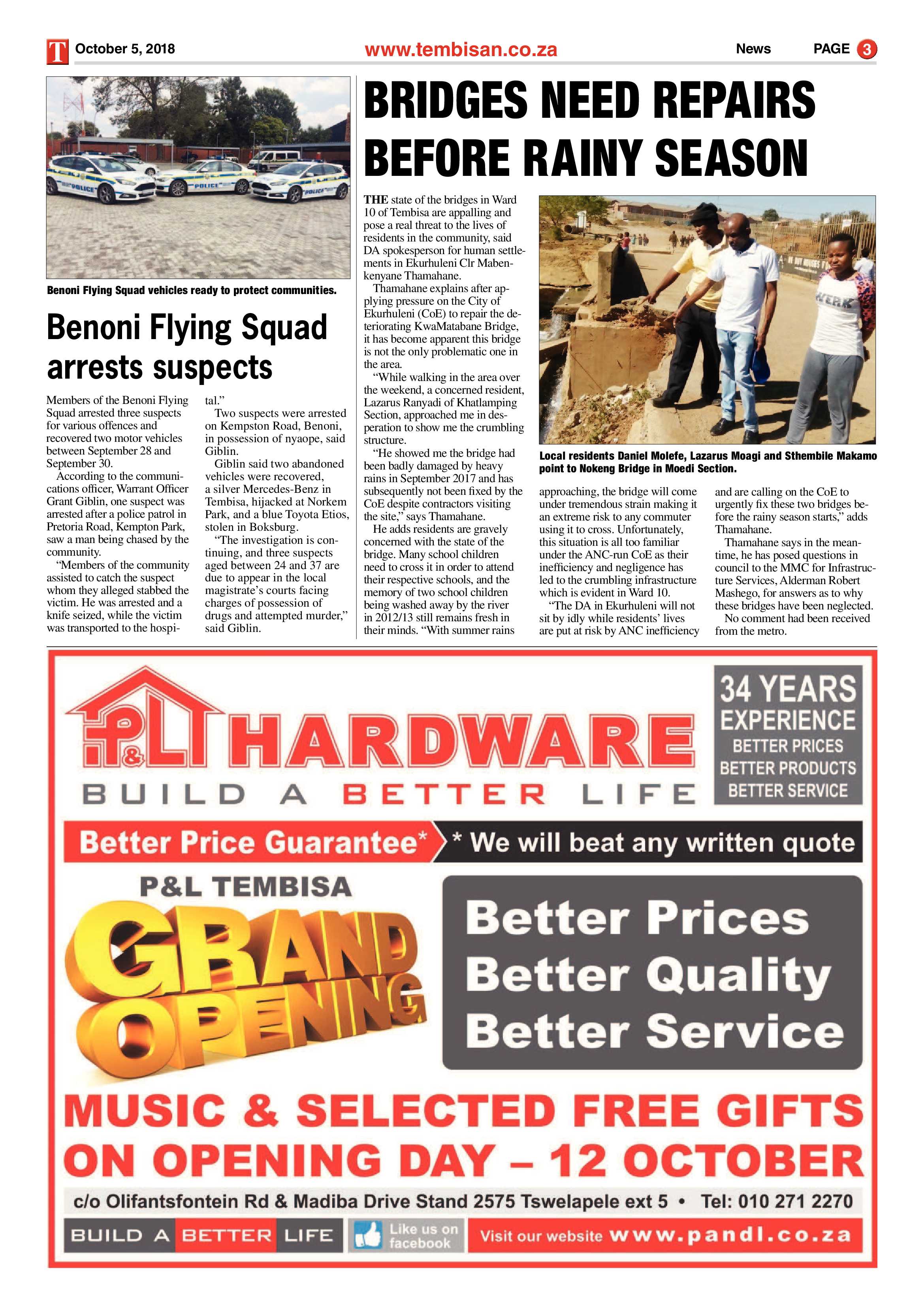 The Tembisan 05 October 2018 page 3