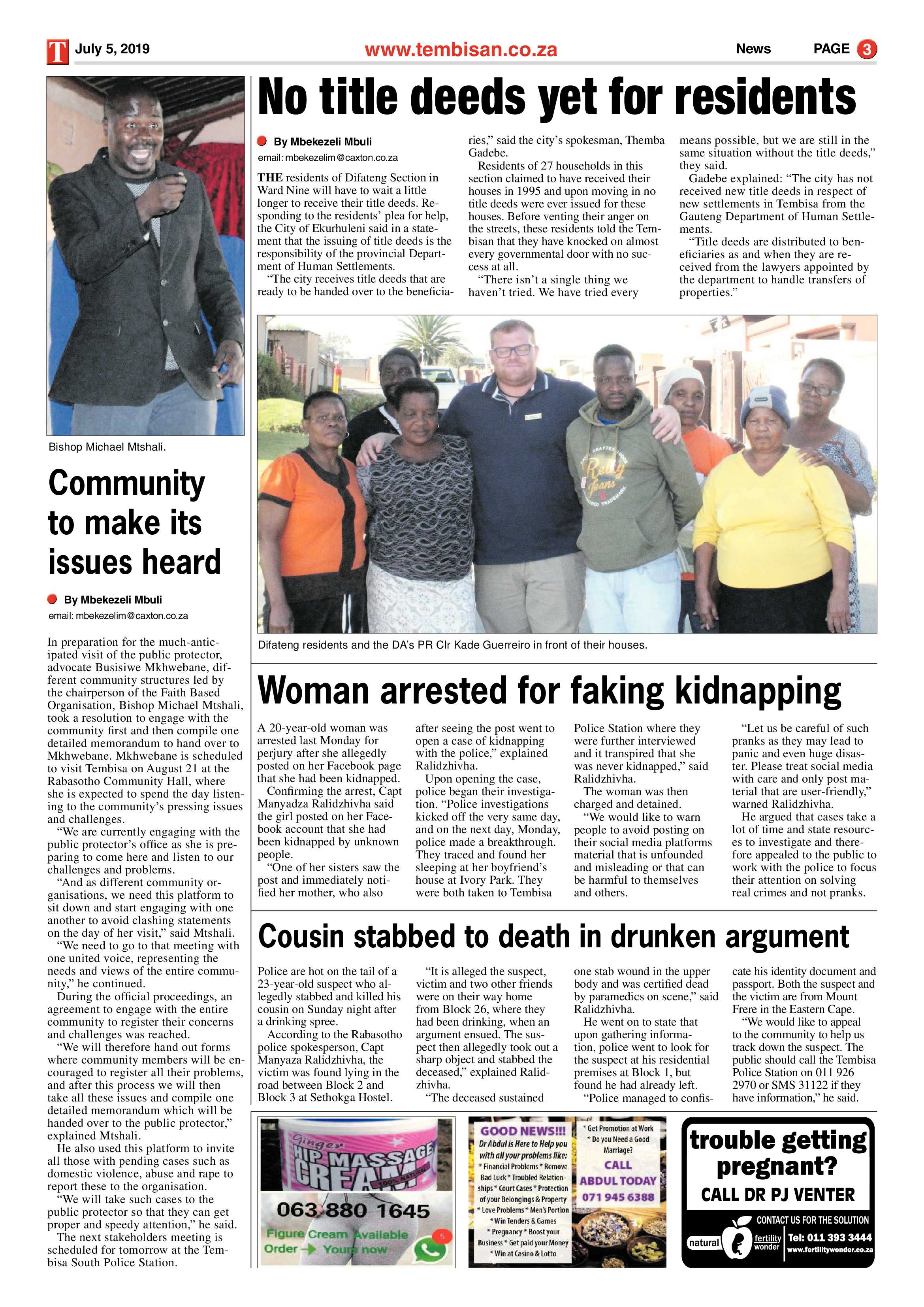 The Tembisan 08 July 2019 page 3
