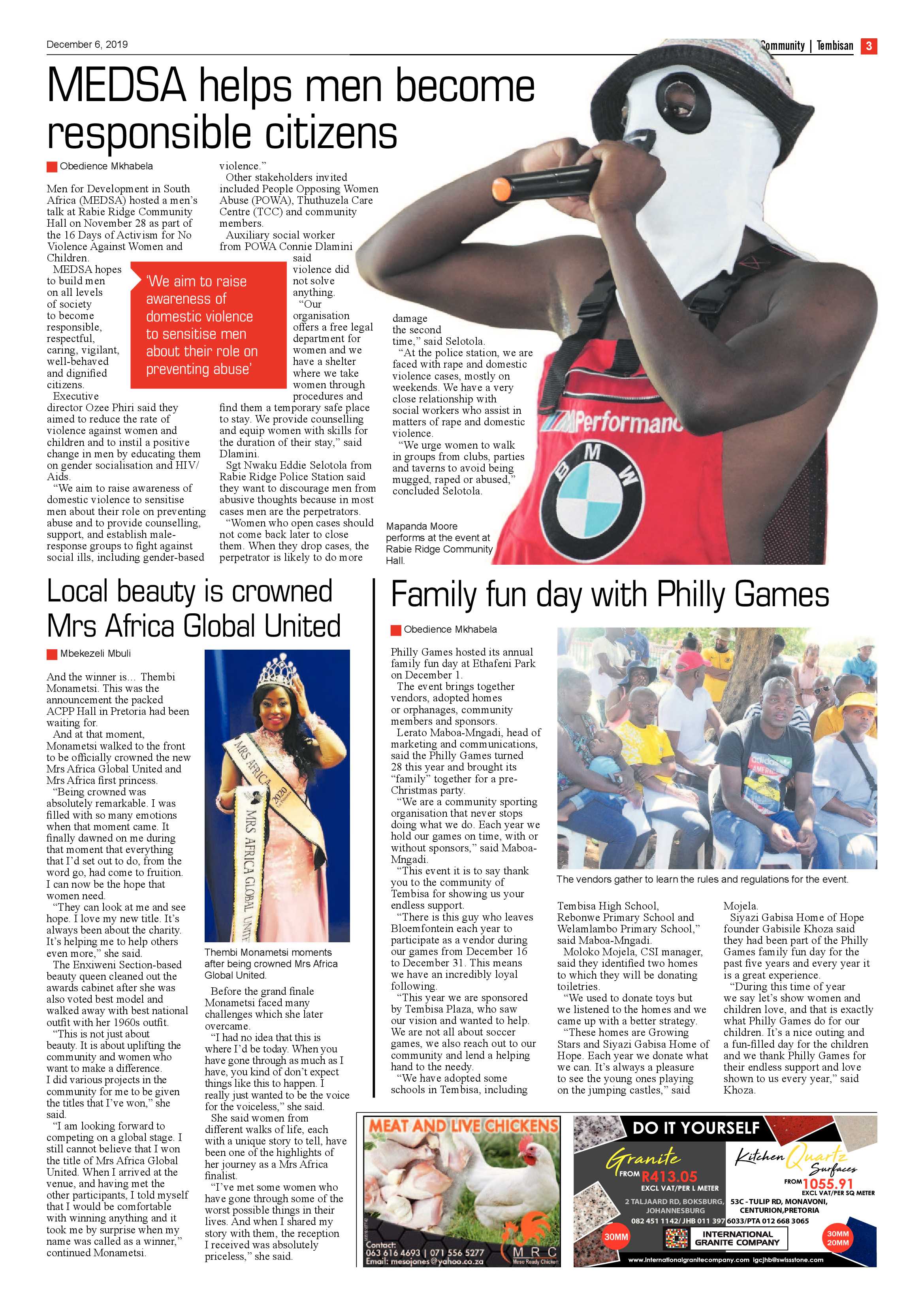 The Tembisan 09 December 2019 page 3