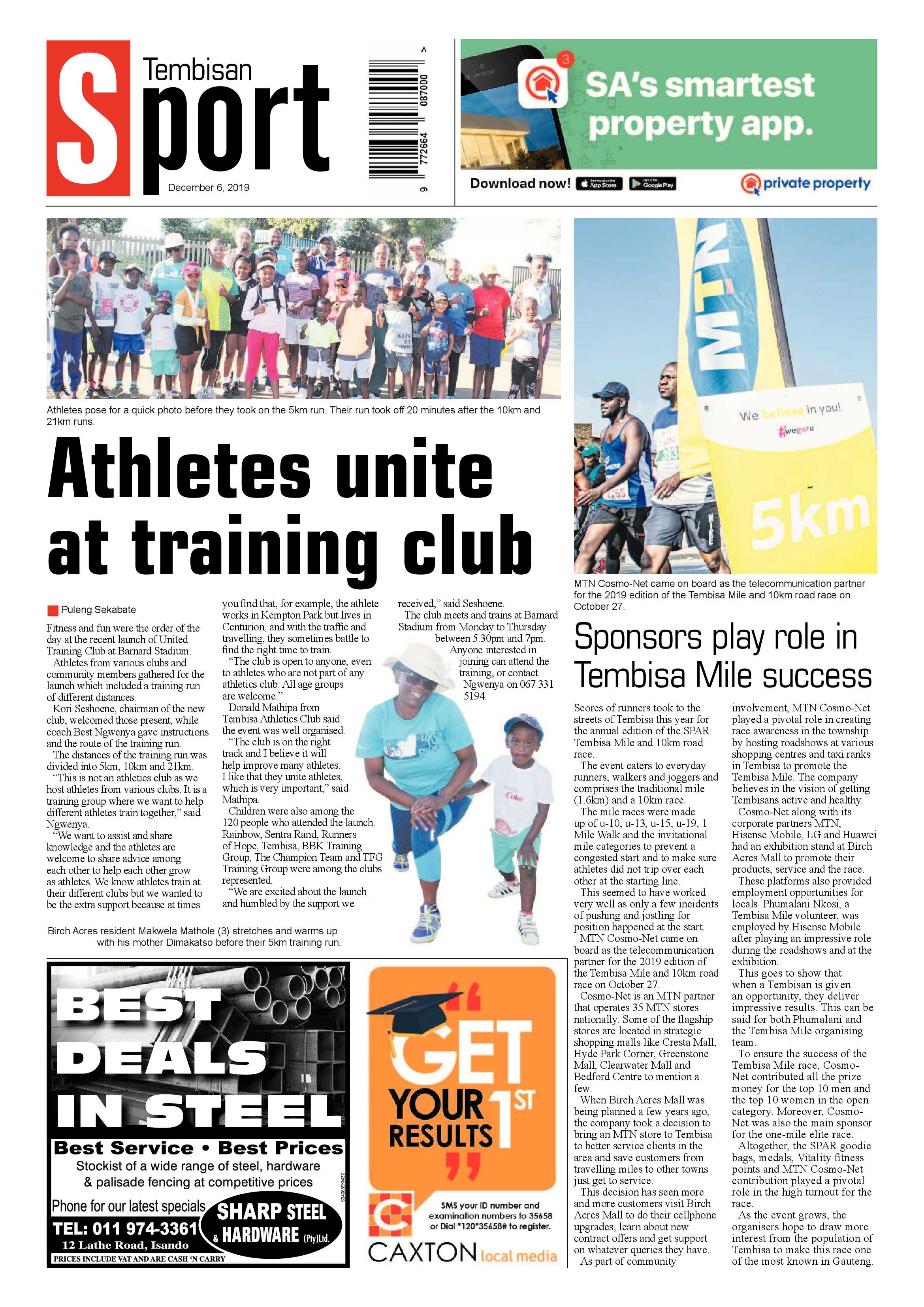 The Tembisan 09 December 2019 page 8