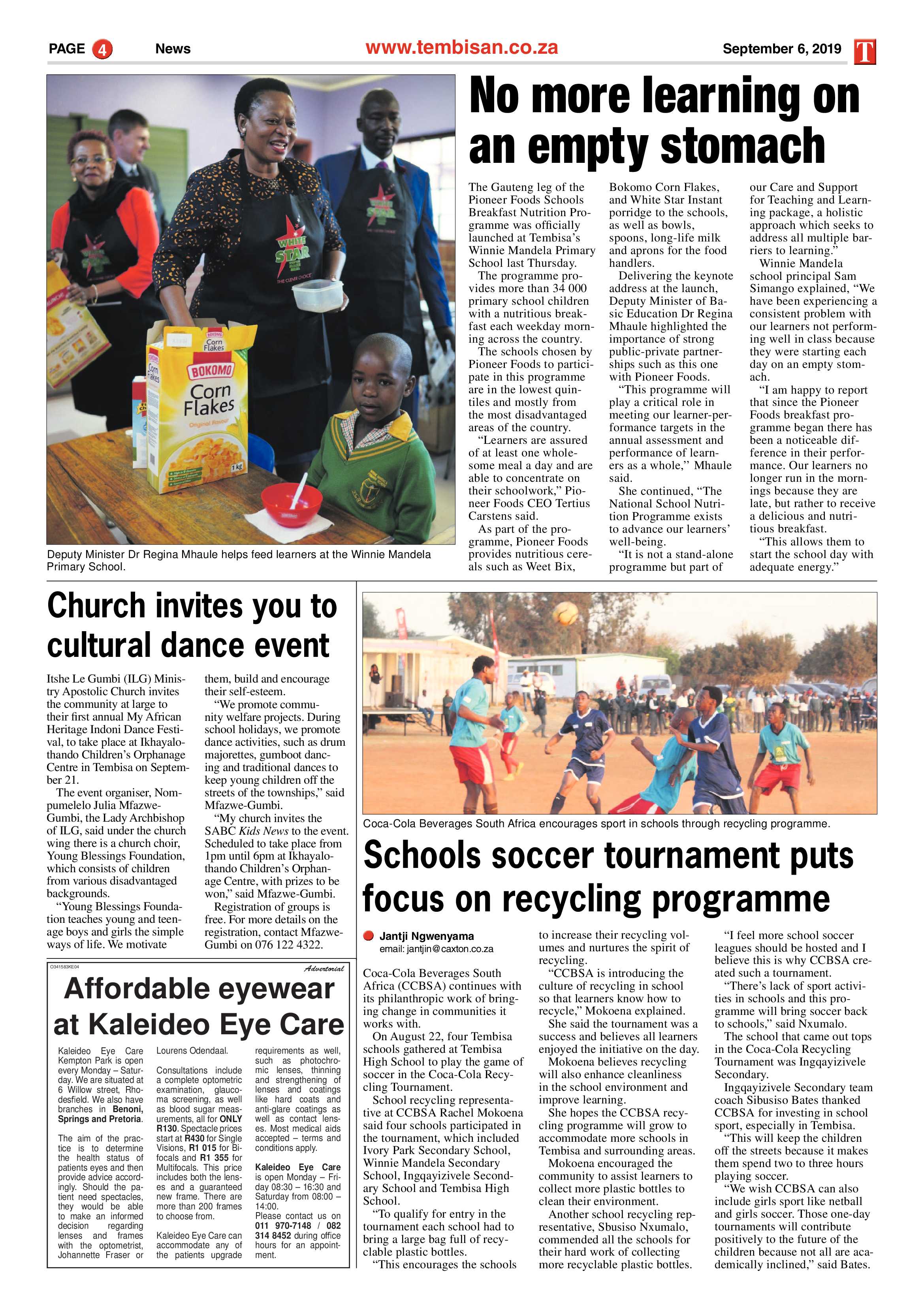 The Tembisan 09 September 2019 page 4