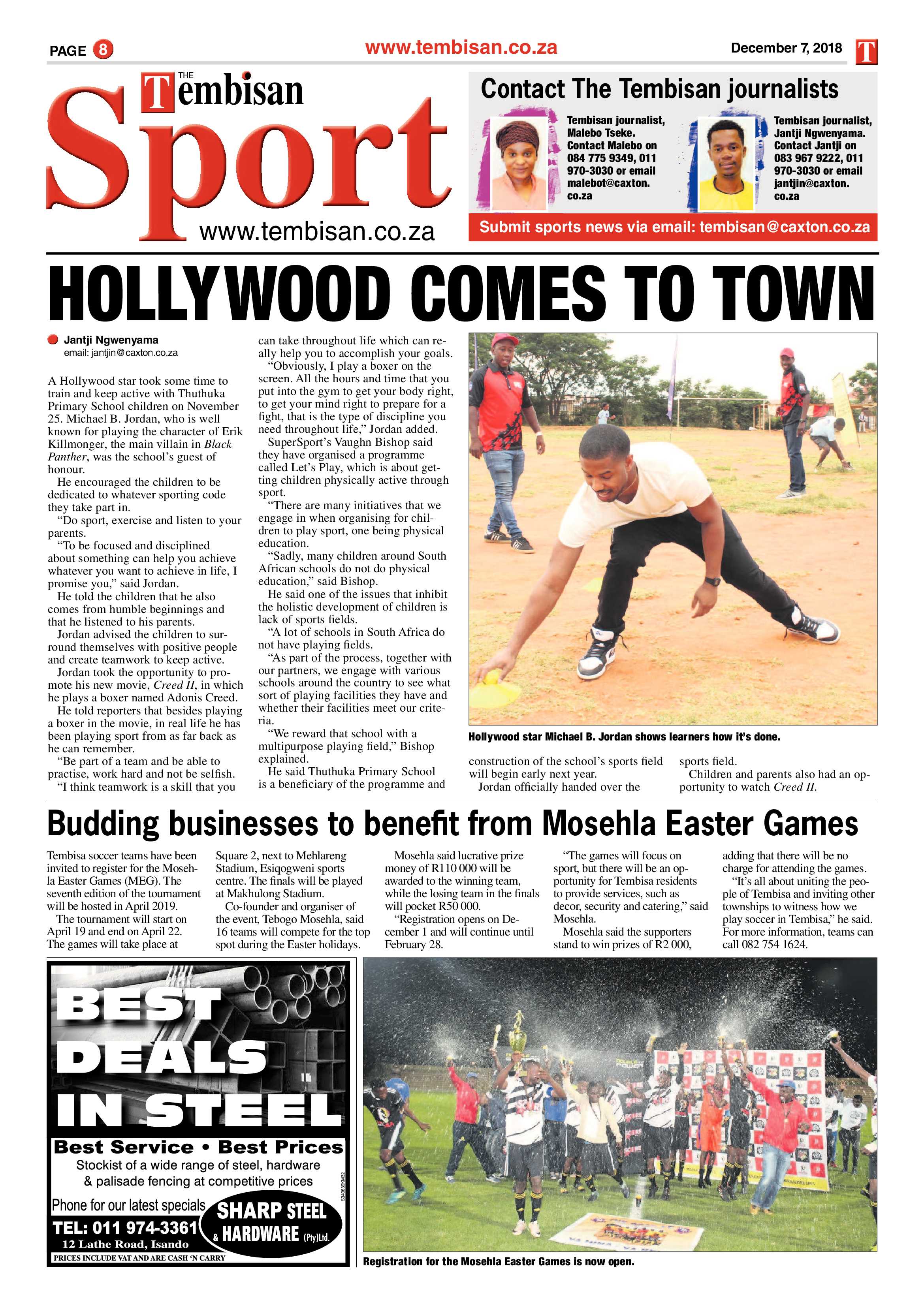 The Tembisan 10 December 2018 page 8