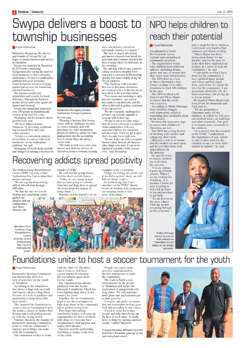 The Tembisan 10 July 2024 page 4