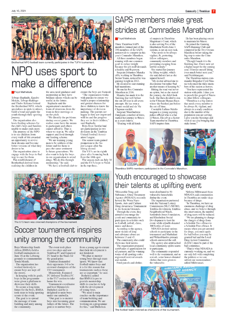 The Tembisan 10 July 2024 page 7