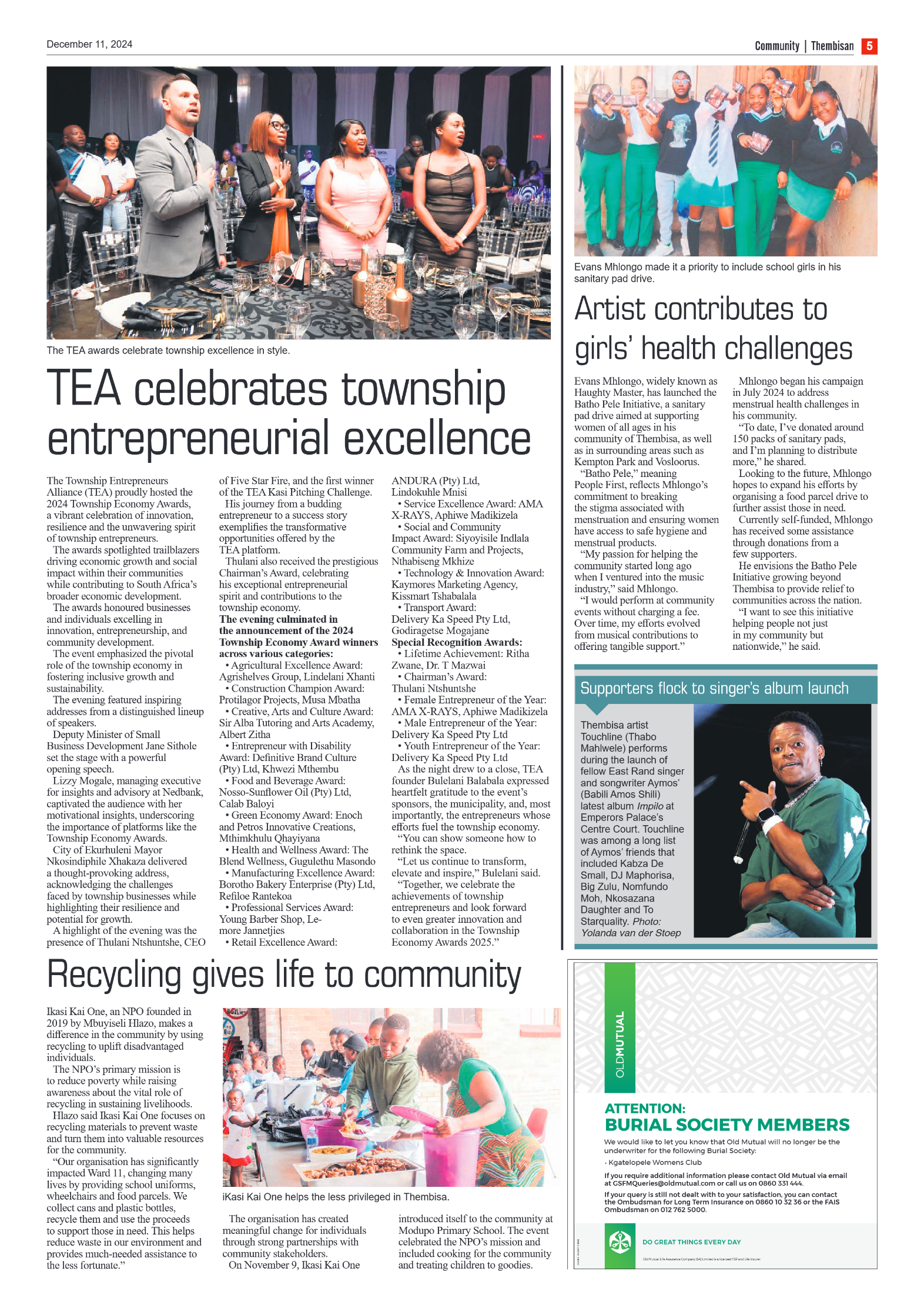The Tembisan 11 December 2024 page 5