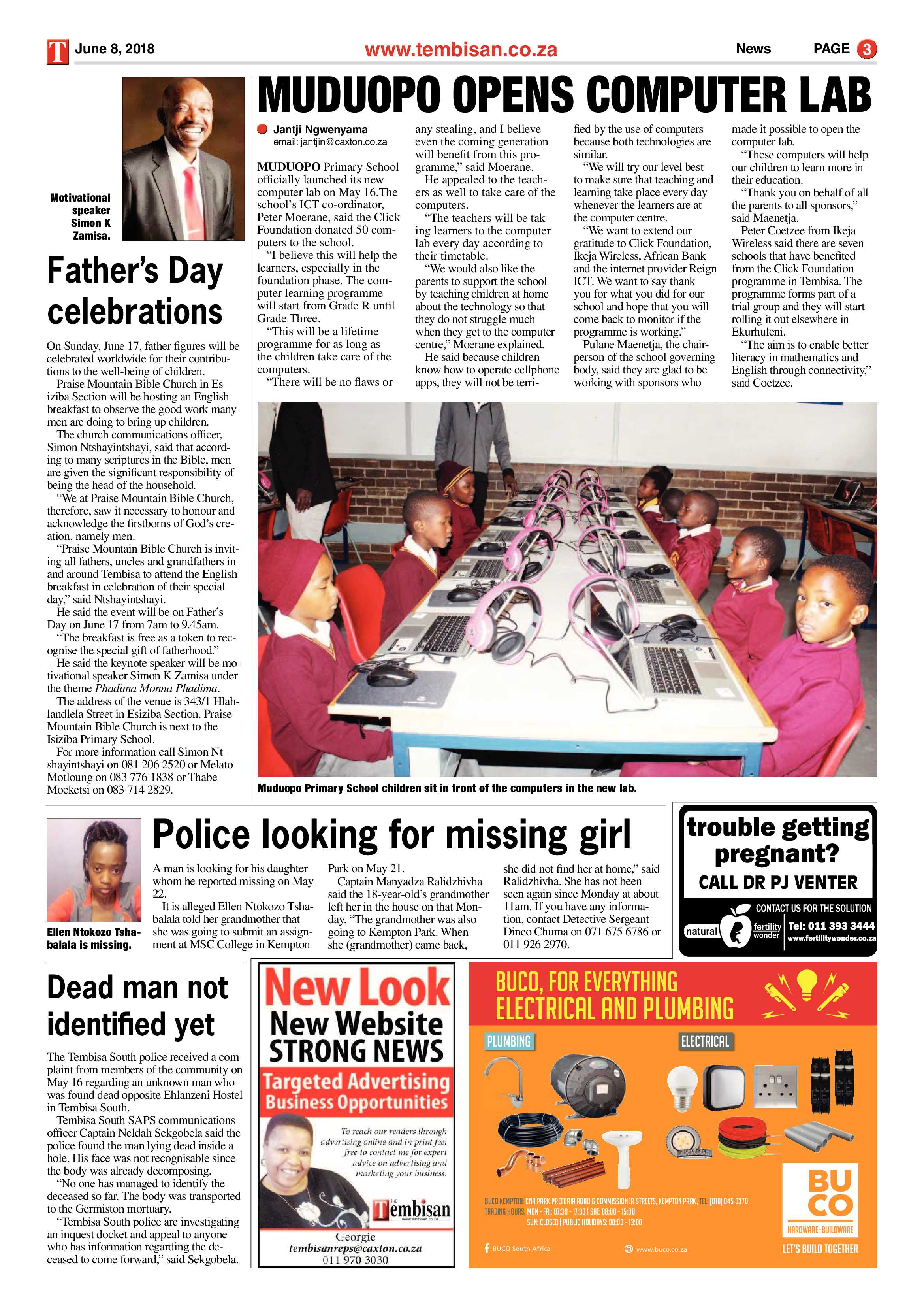 The Tembisan 11 June 2018 page 3