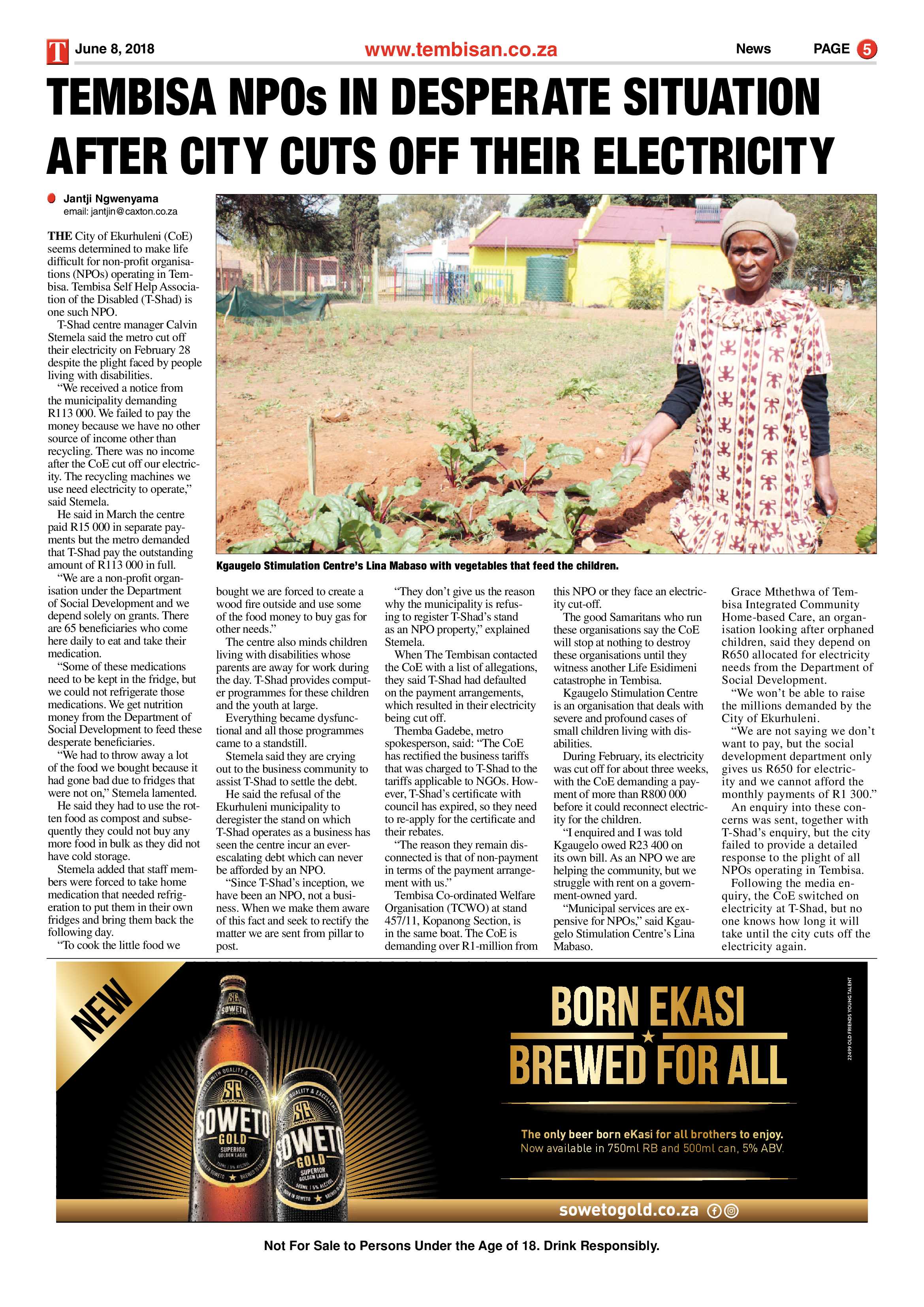 The Tembisan 11 June 2018 page 5