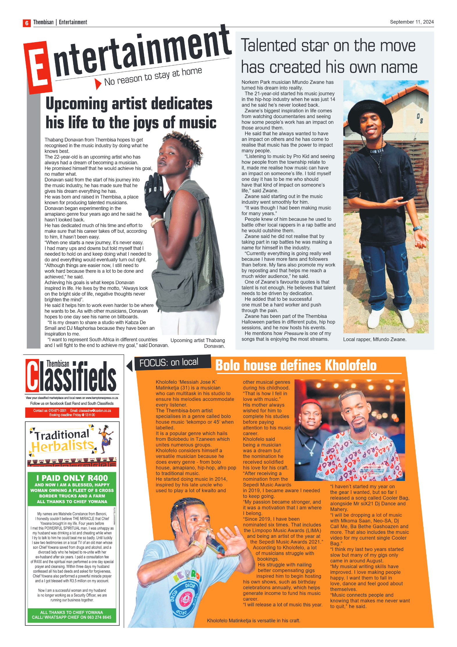 The Tembisan 11 September 2024 page 6
