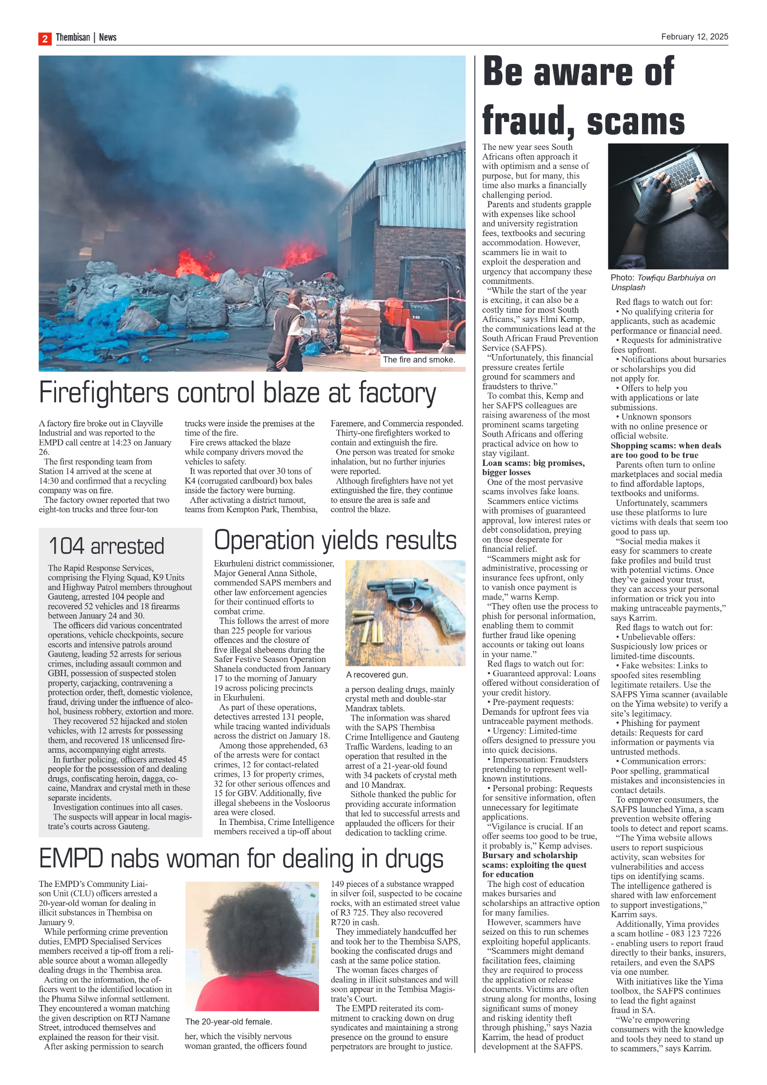 The Tembisan 12 February 2025 page 2