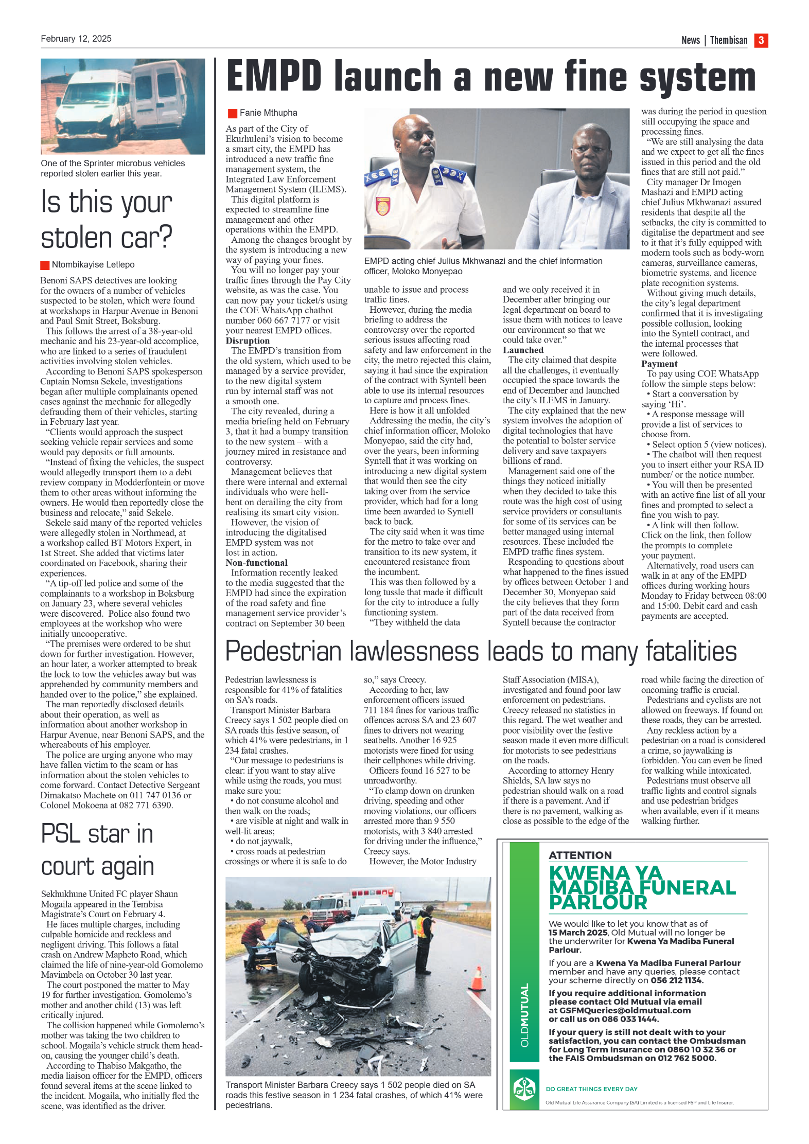 The Tembisan 12 February 2025 page 3
