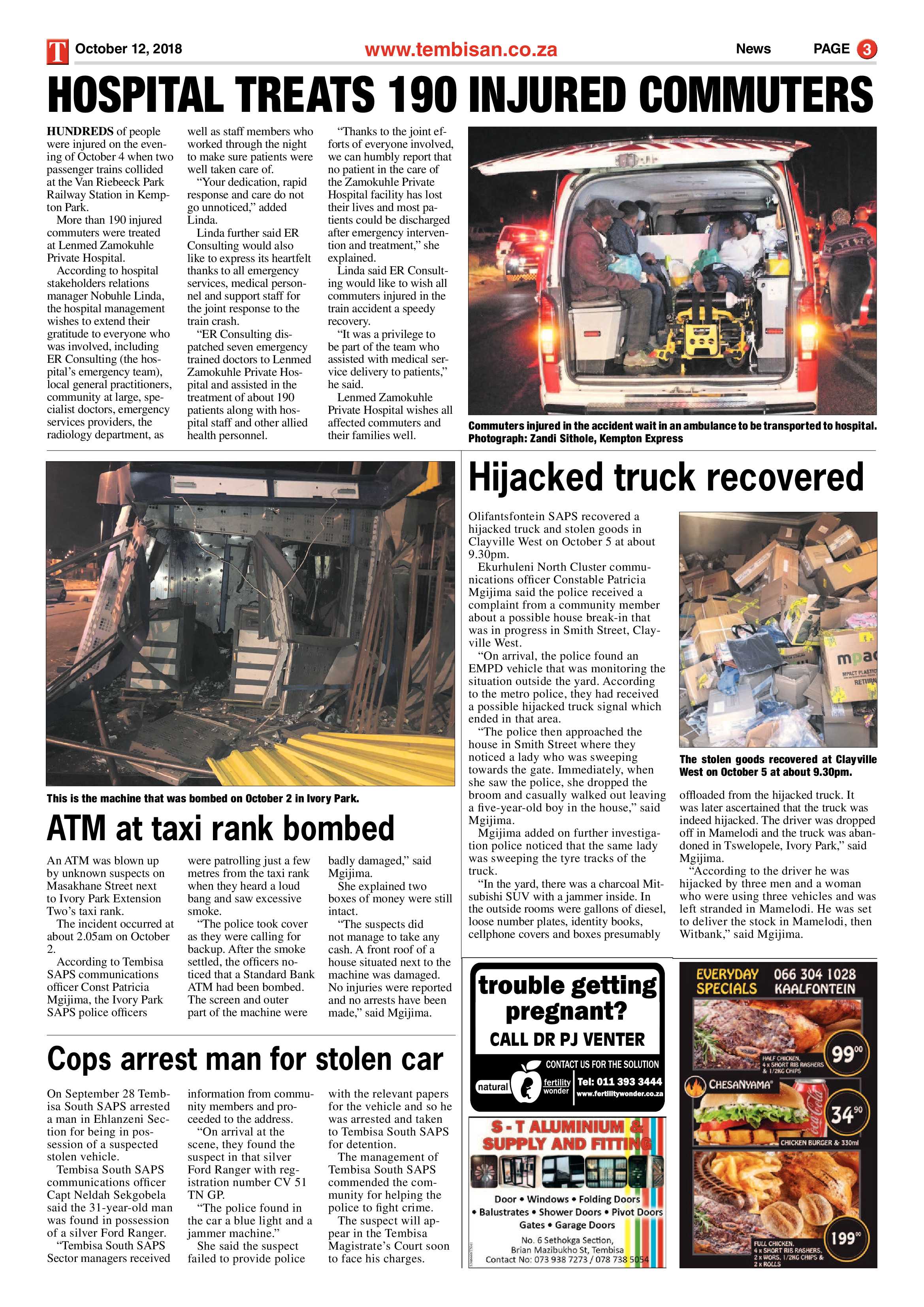 The Tembisan 12 October 2018 page 3