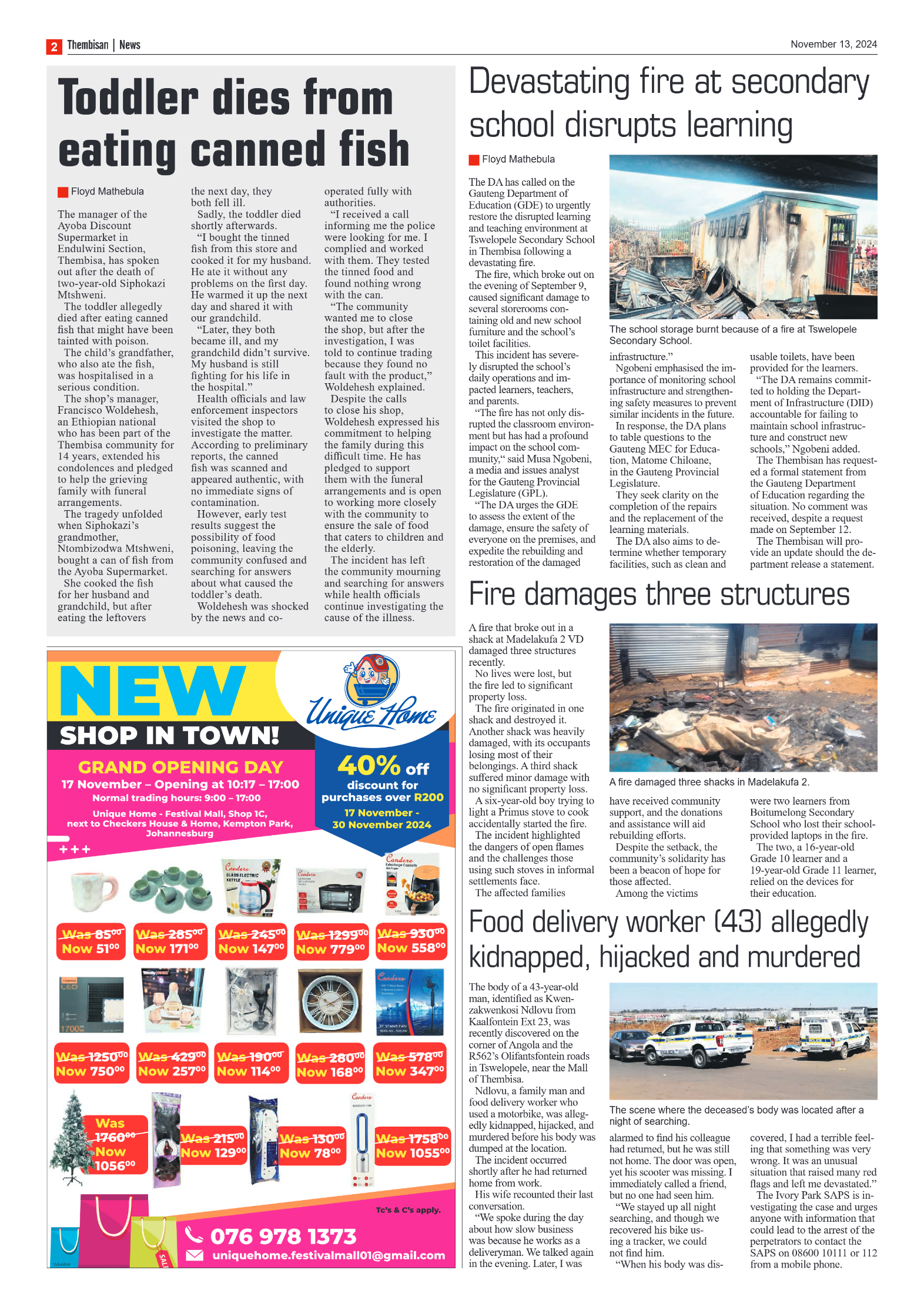 The Tembisan 13 Novemberr 2024 page 2