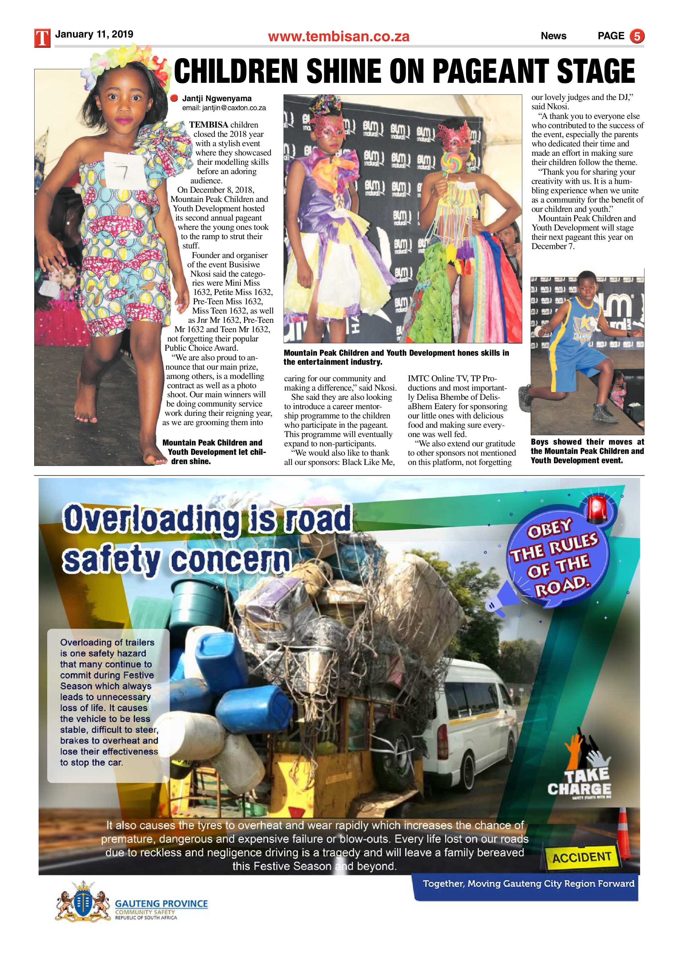 The Tembisan 14 January 2019 page 5
