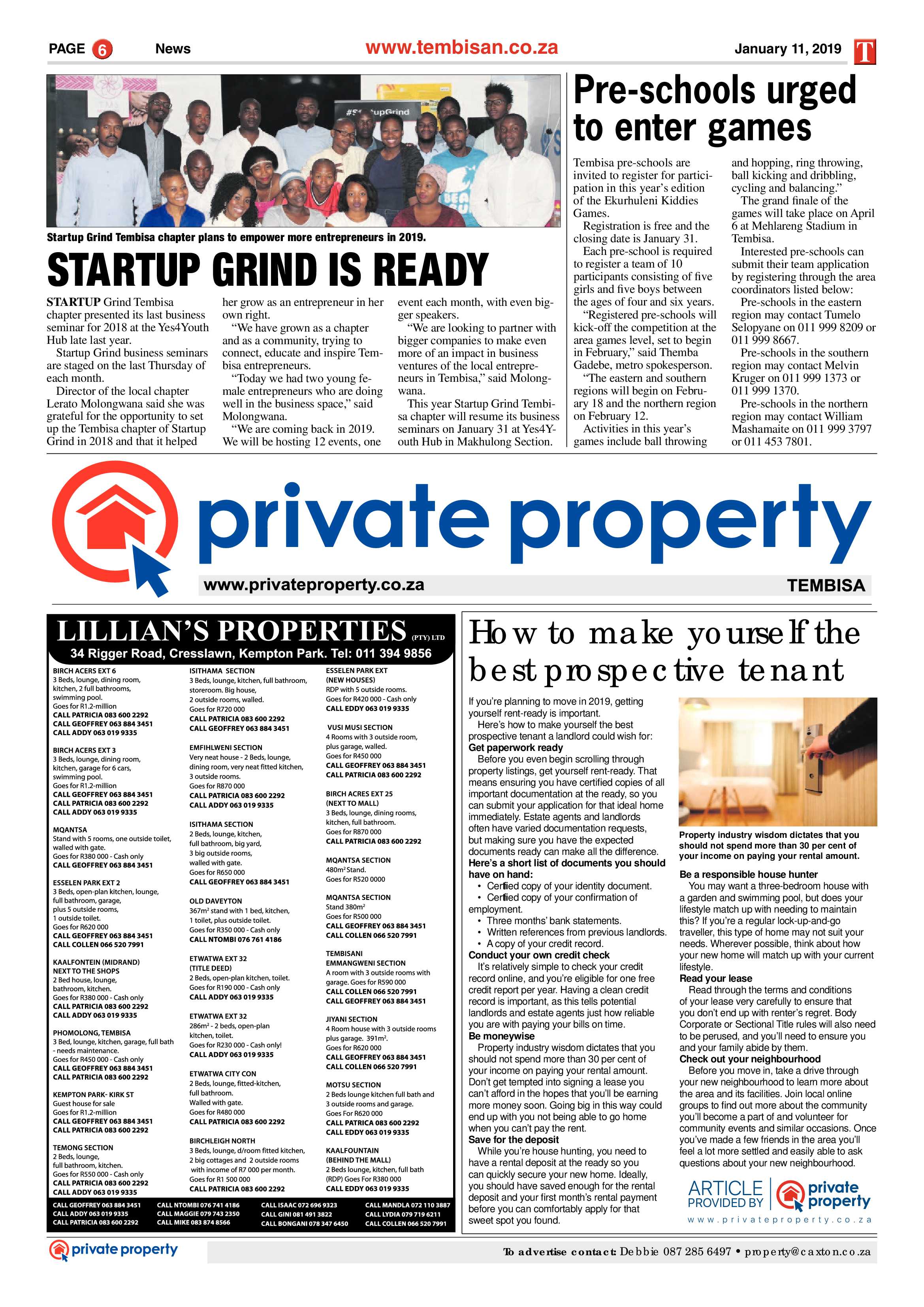 The Tembisan 14 January 2019 page 6