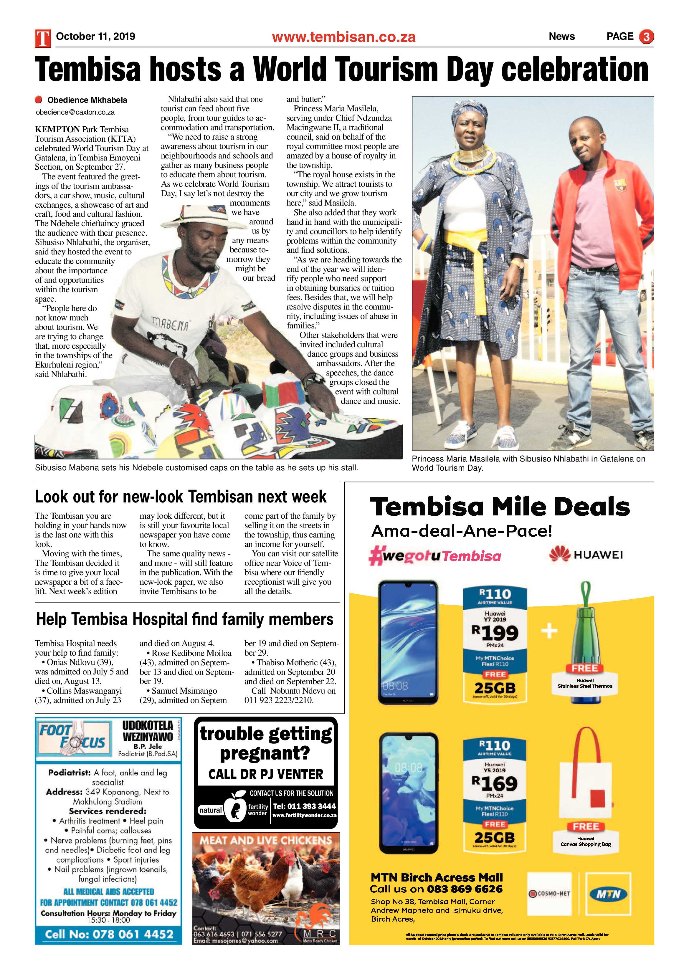 The Tembisan 14 October 2019 page 3