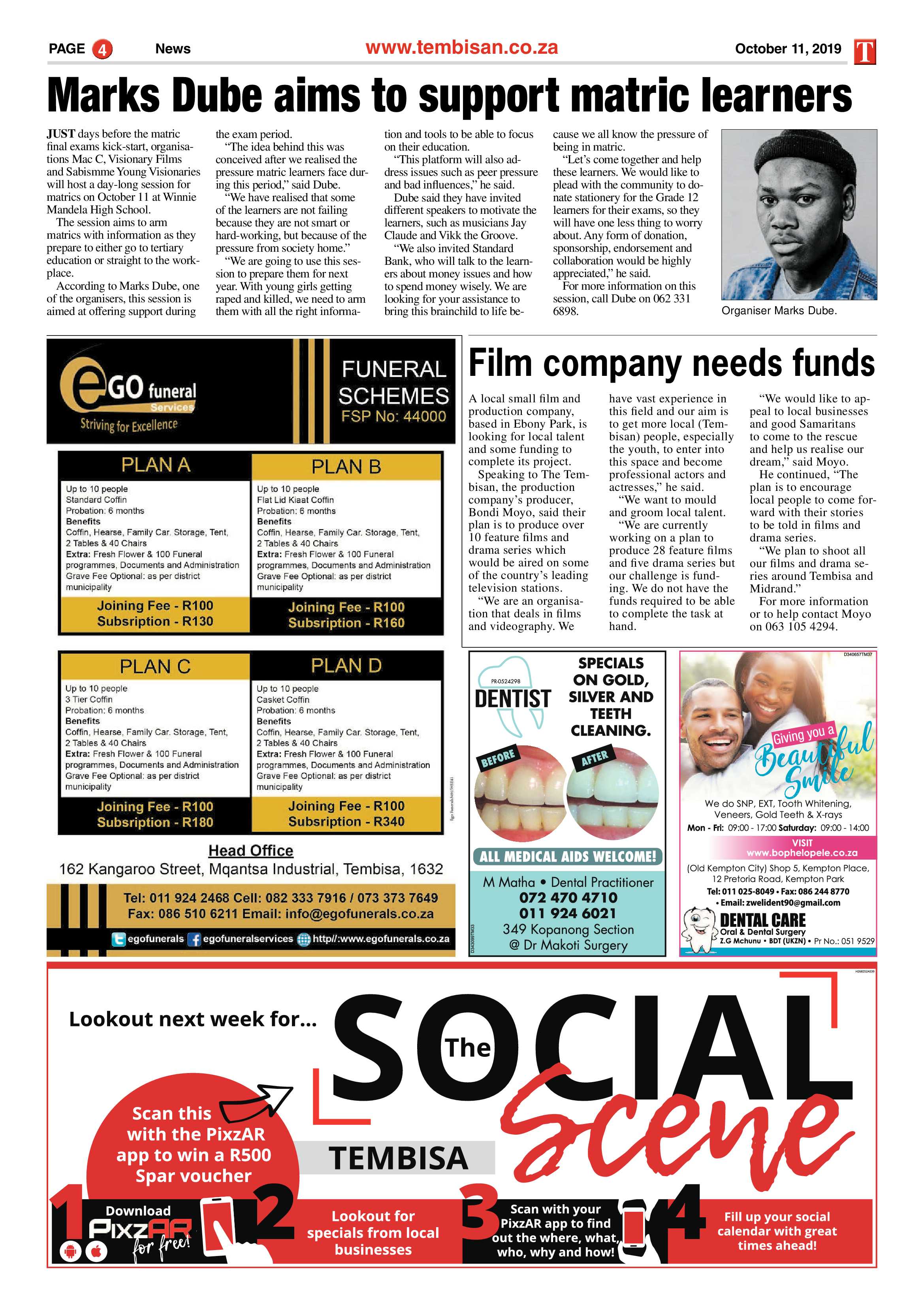 The Tembisan 14 October 2019 page 4