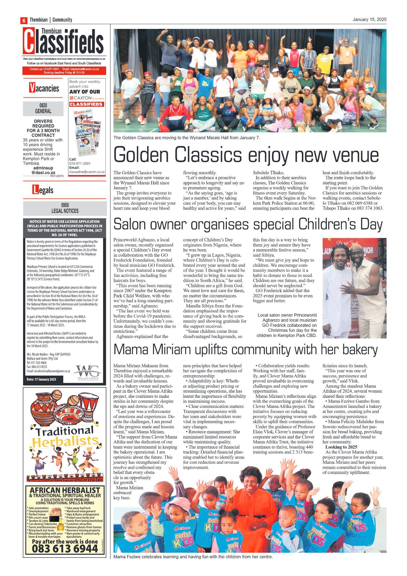 The Tembisan 15 January 2025 page 6