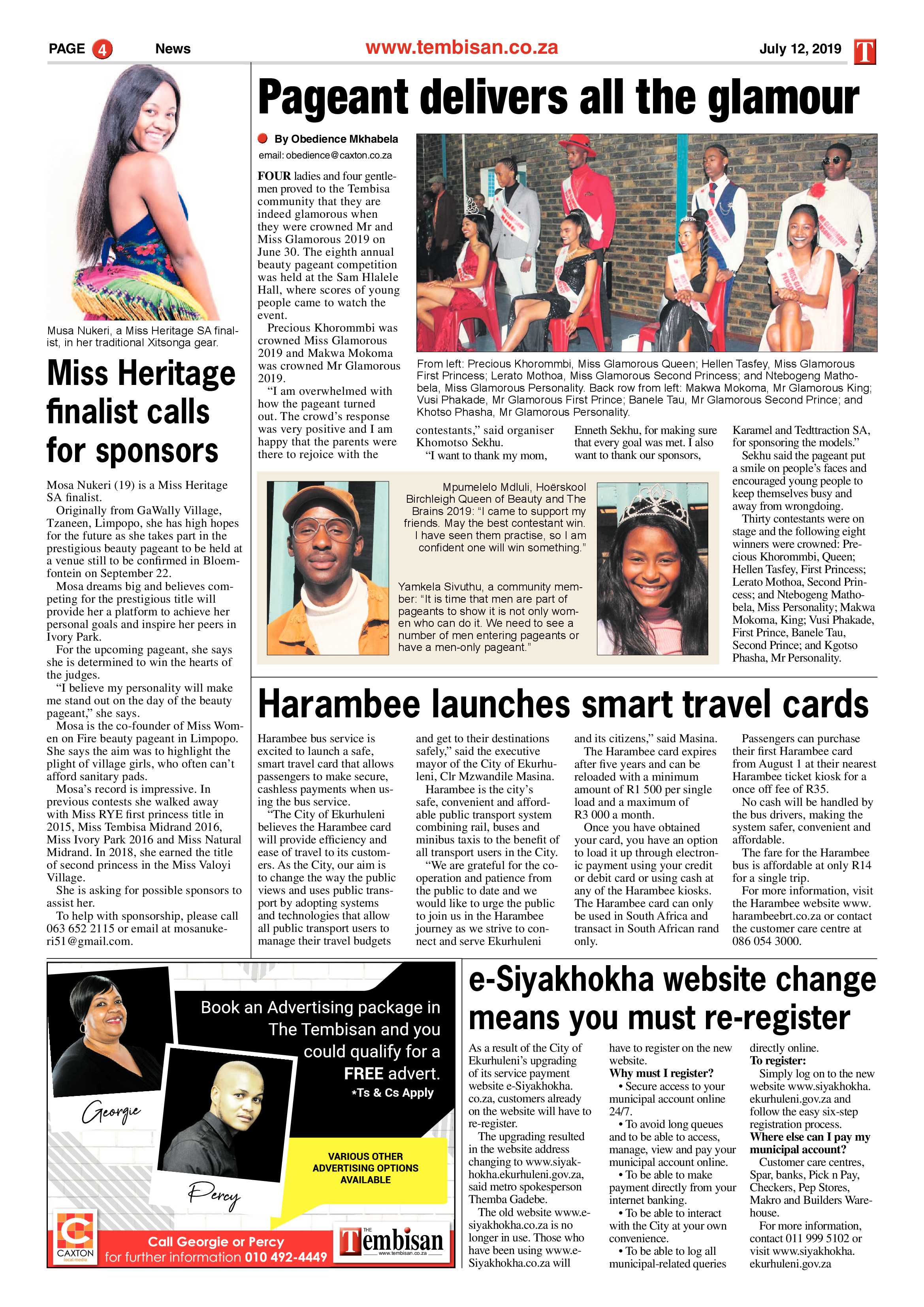 The Tembisan 15 July 2019 page 4