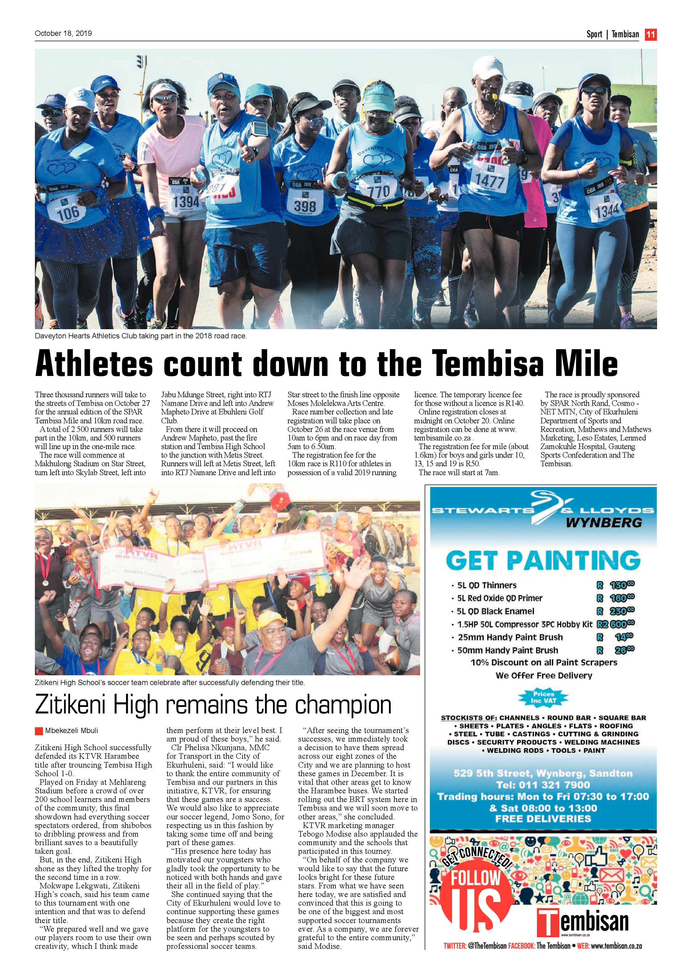 The Tembisan 17 October page 11