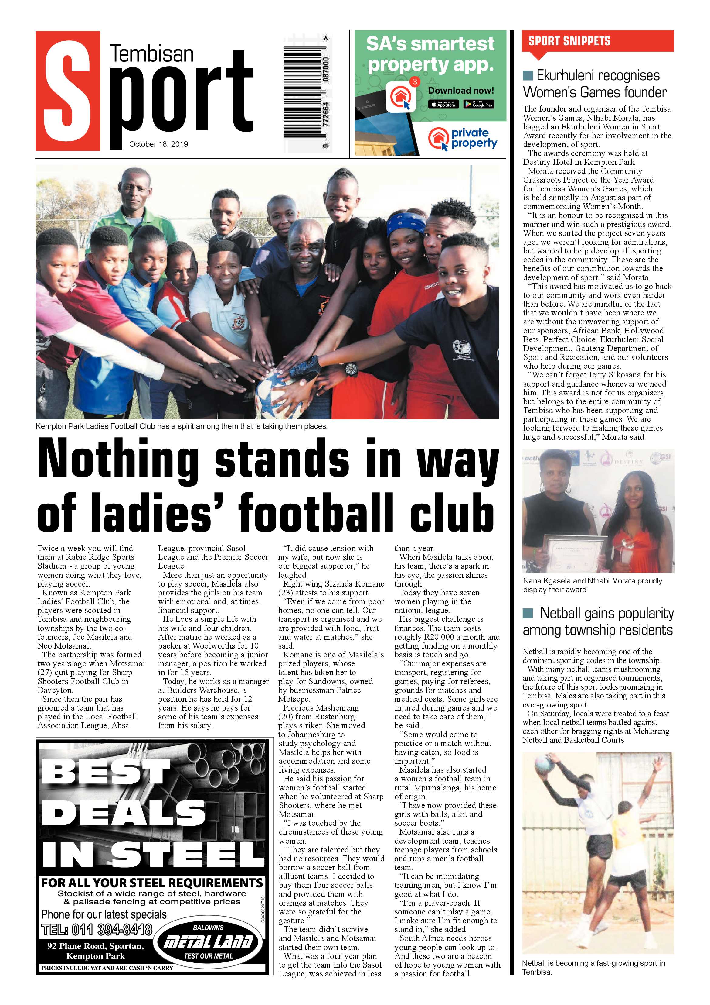 The Tembisan 17 October page 12