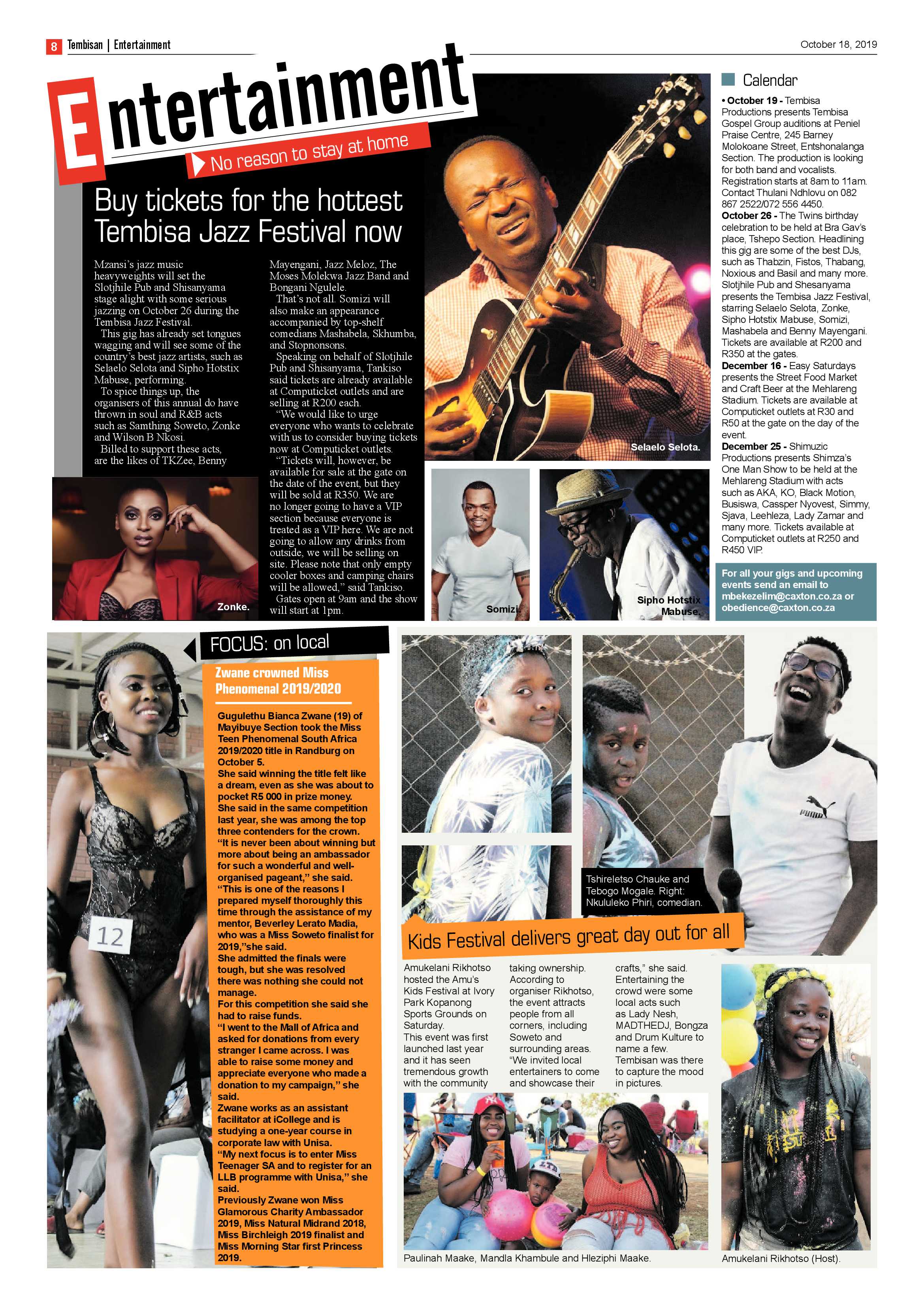 The Tembisan 17 October page 8