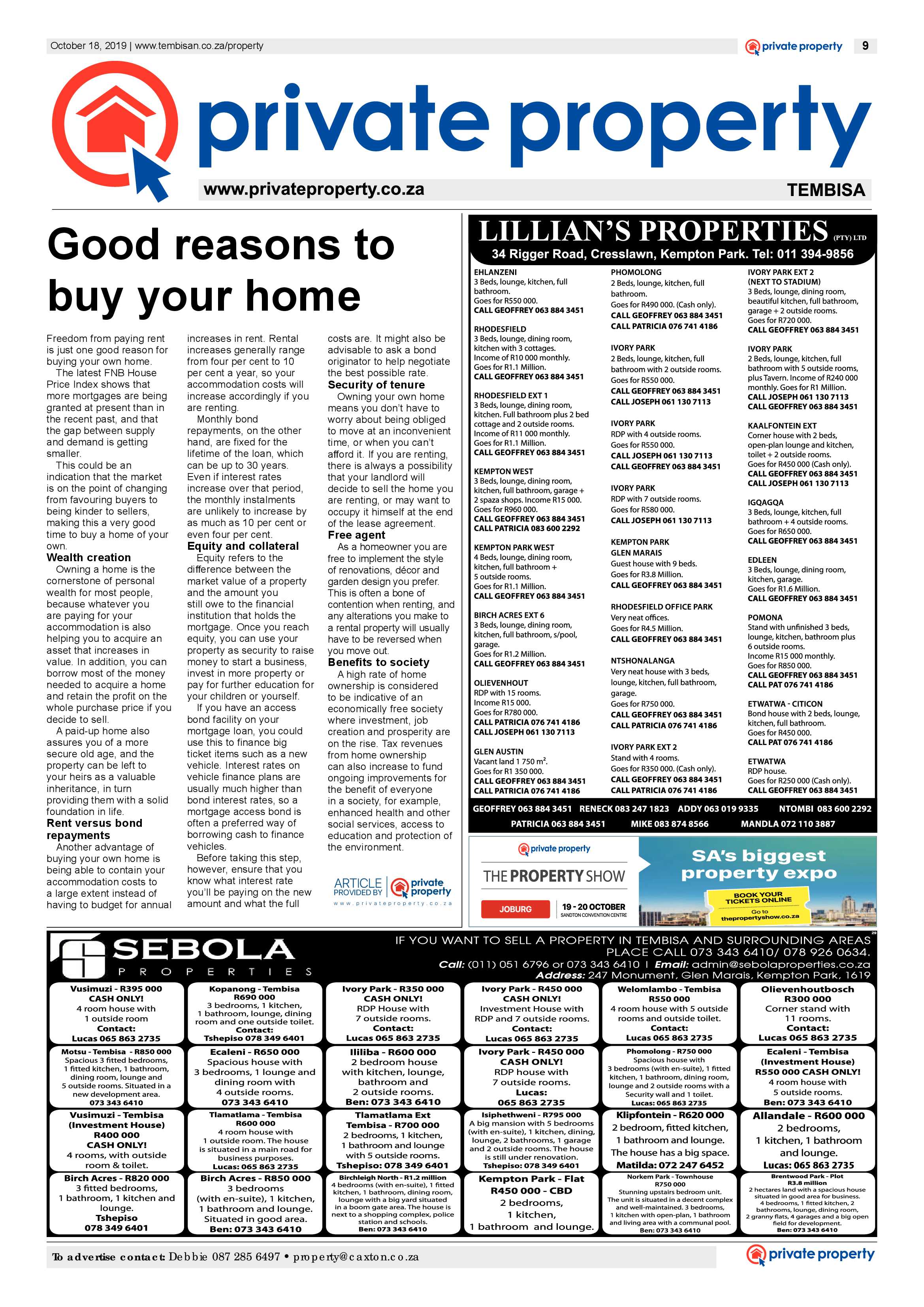 The Tembisan 17 October page 9