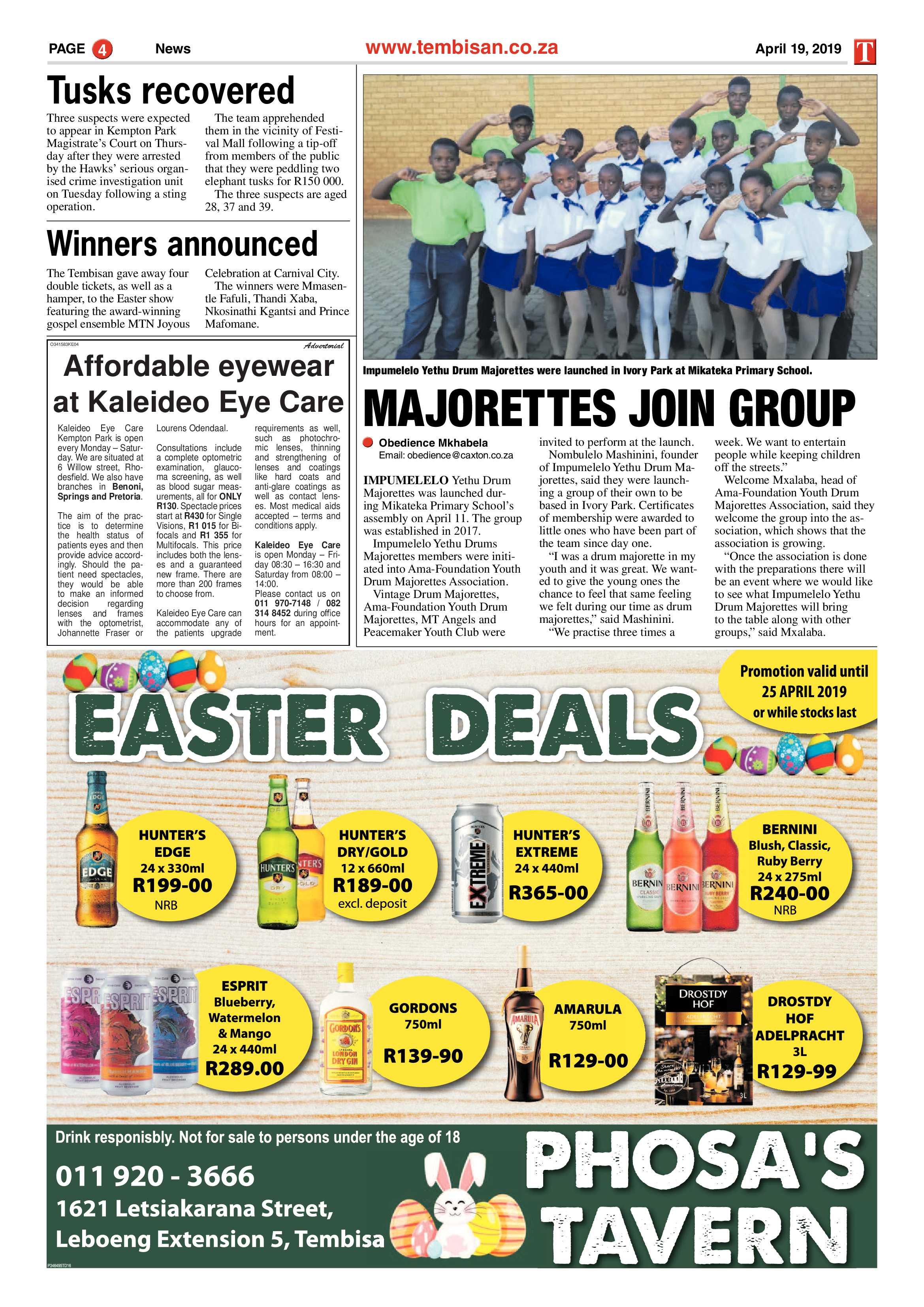 The Tembisan 18 April 2019 page 4