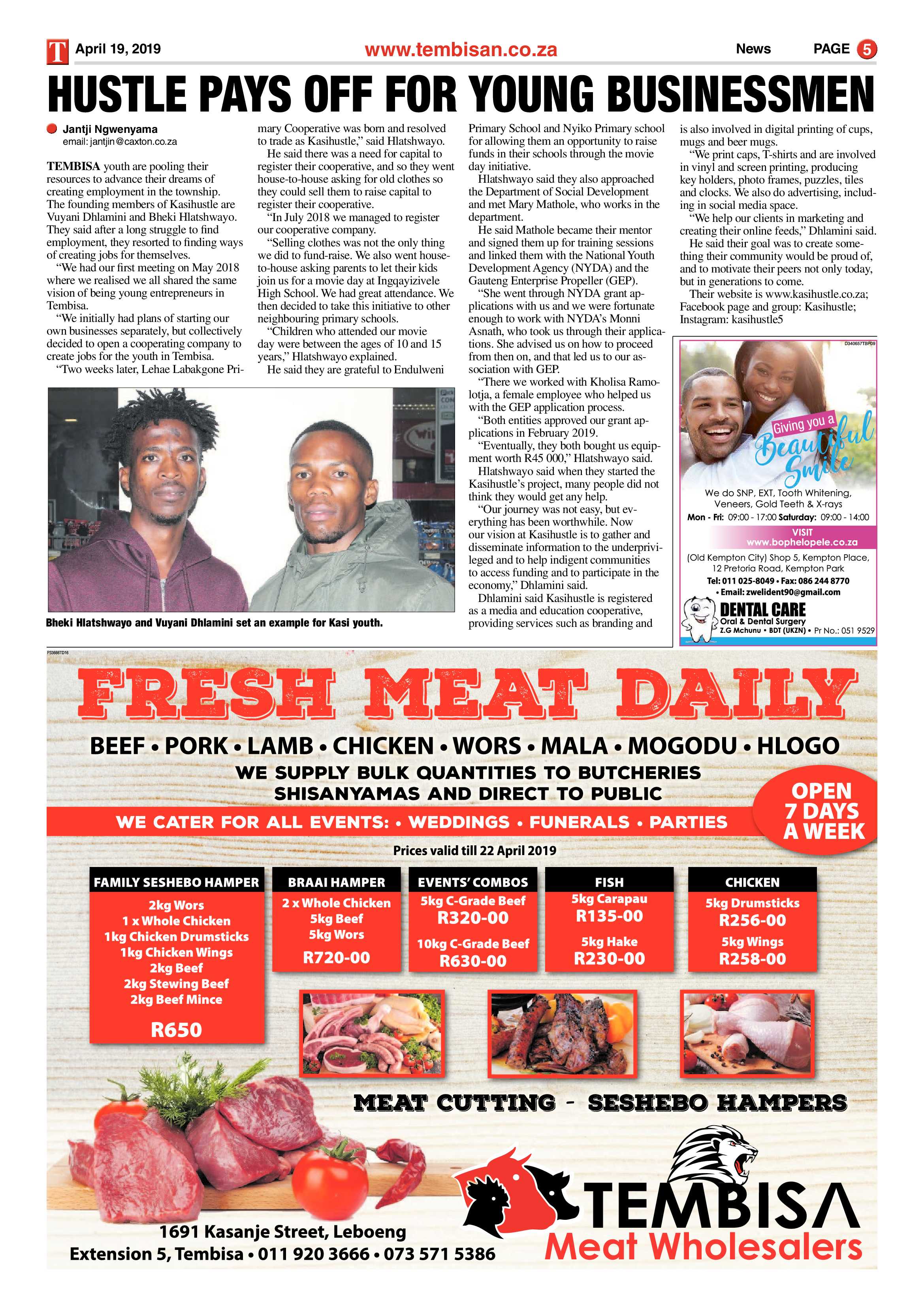 The Tembisan 18 April 2019 page 5