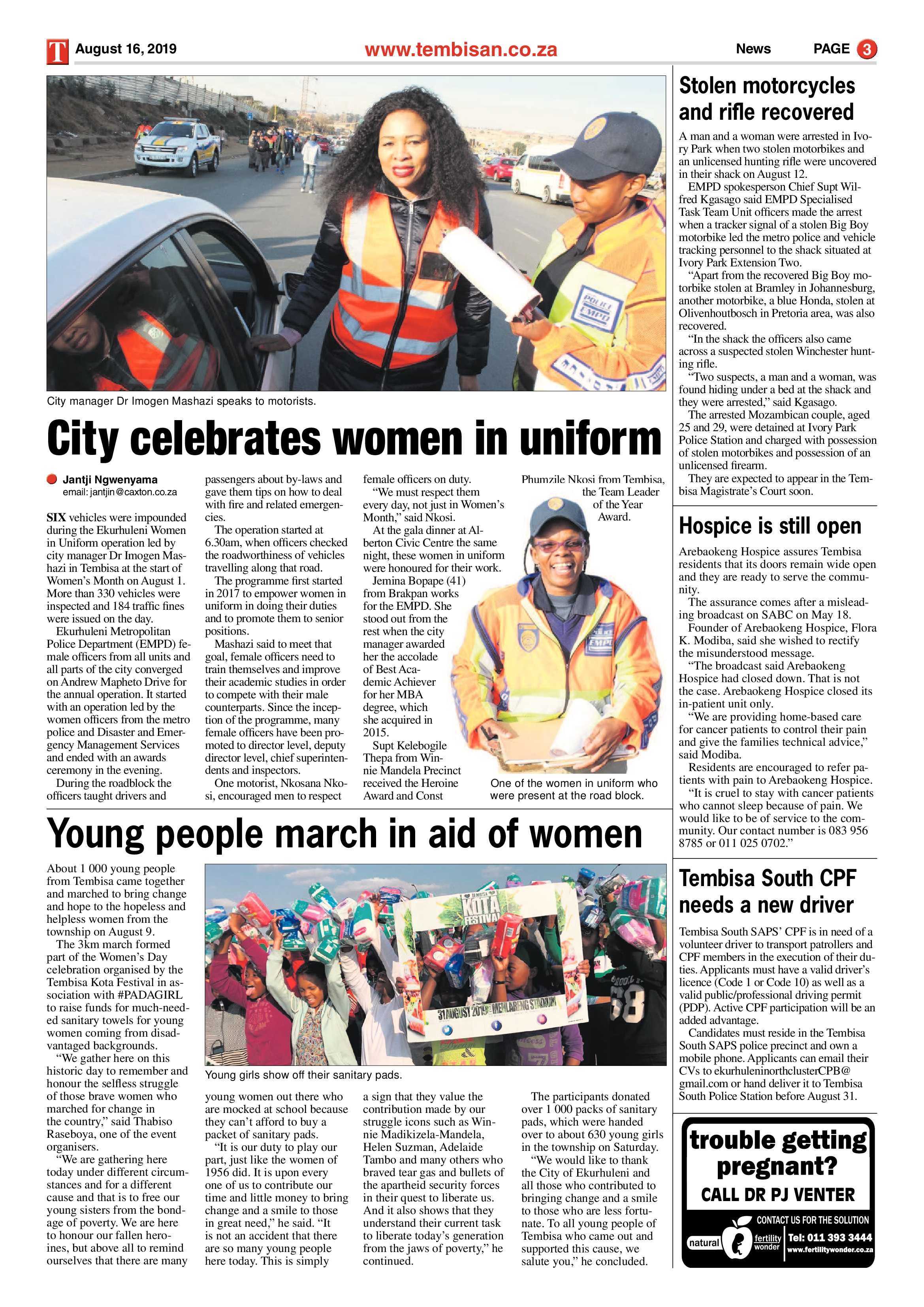 The Tembisan 19 August 2019 page 3