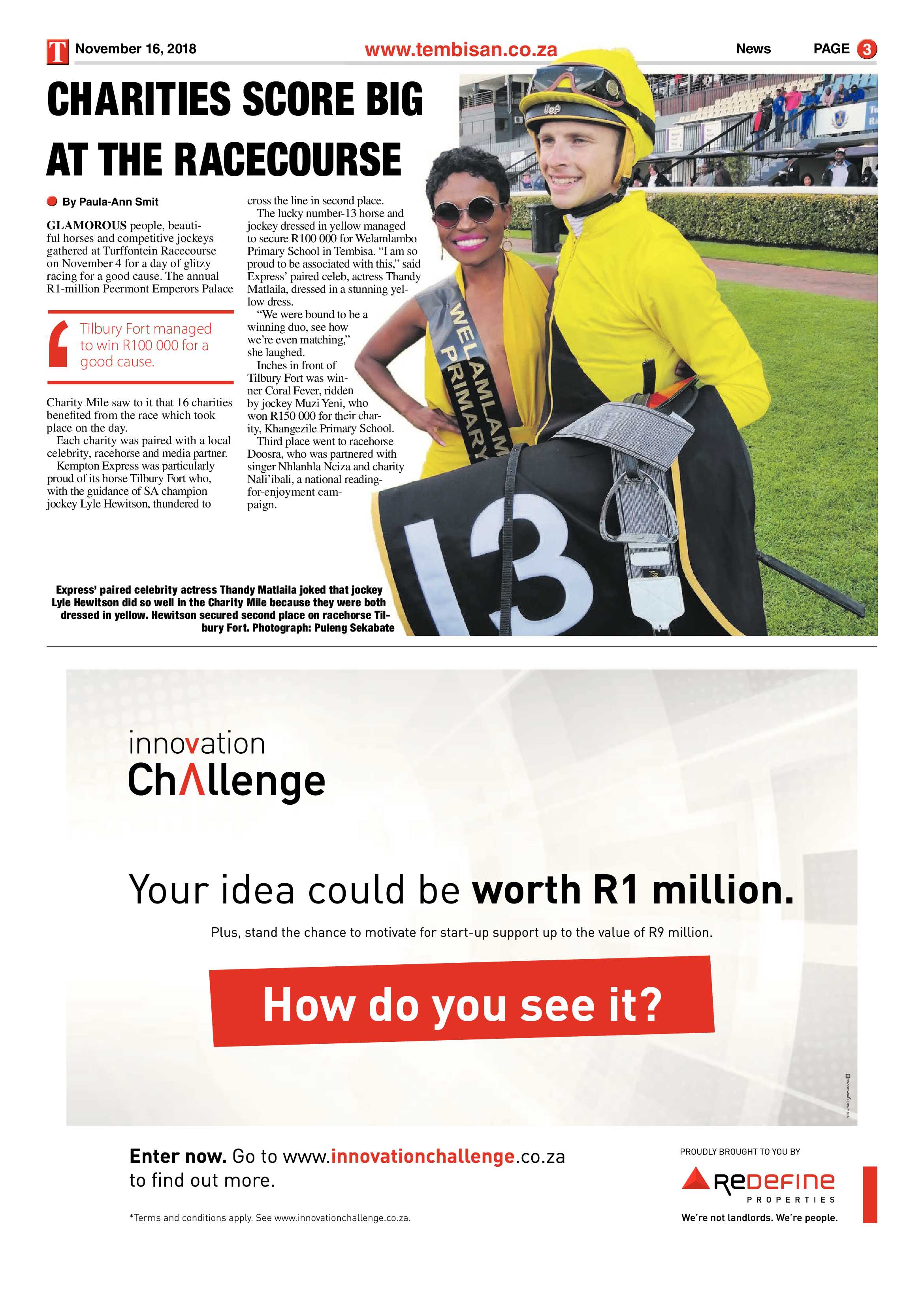 The Tembisan 19 November 2018 page 3