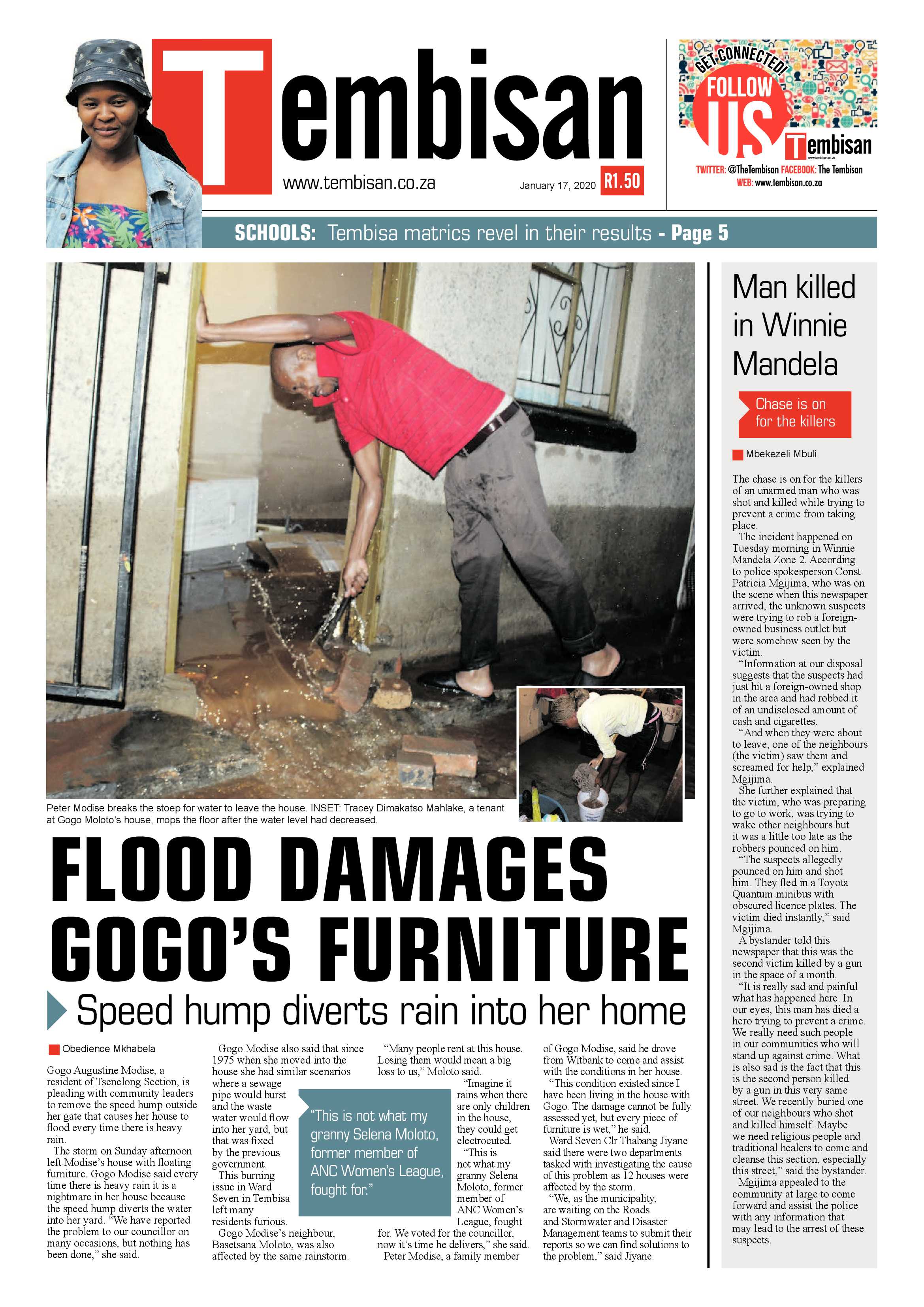 The Tembisan 20 January 2020 page 1