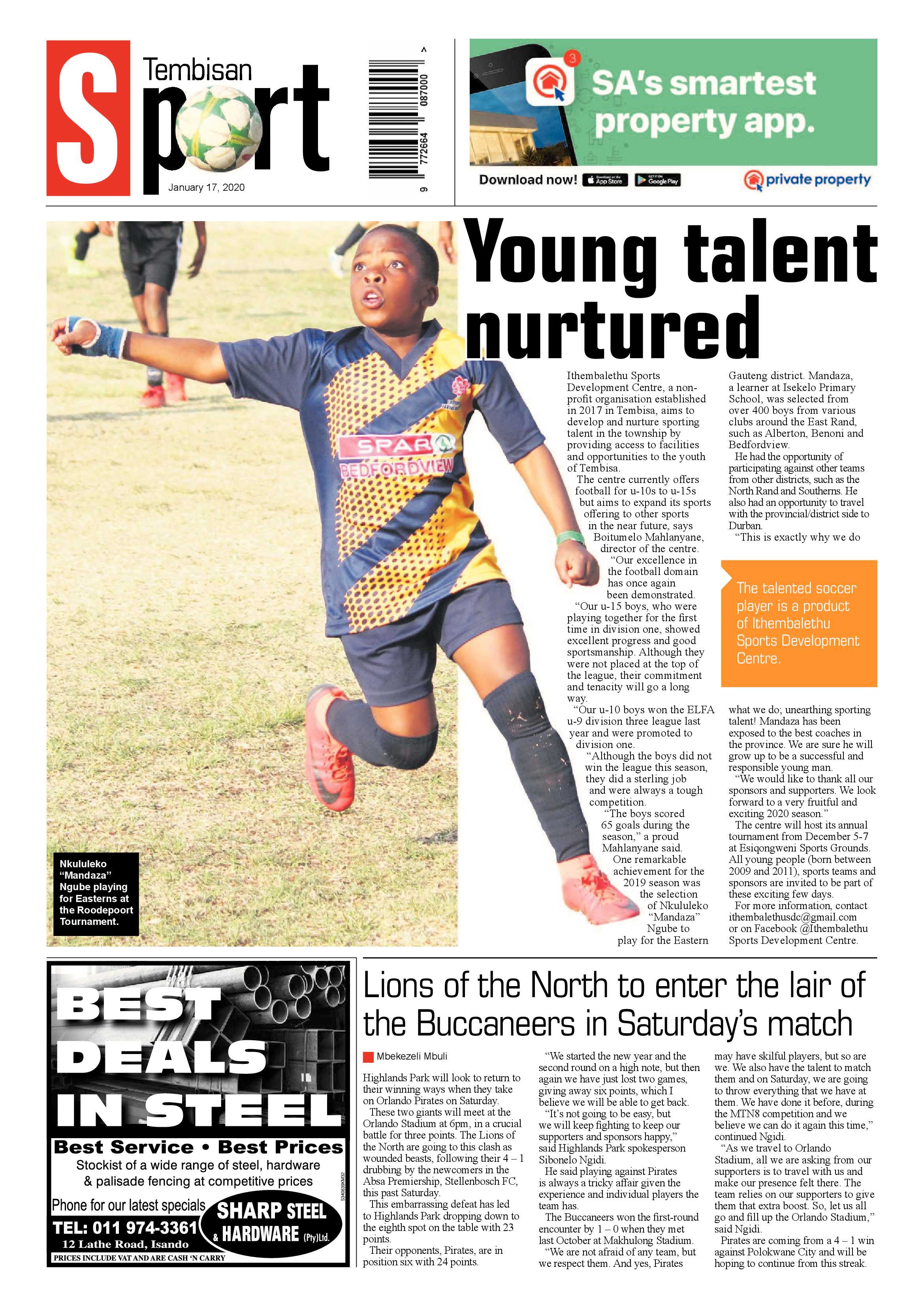 The Tembisan 20 January 2020 page 8