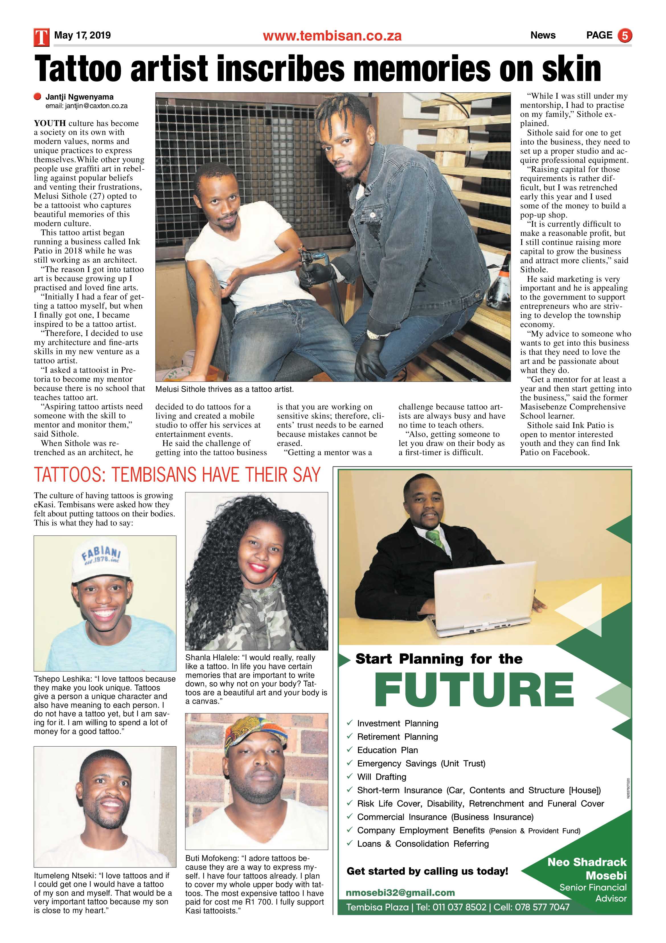 The Tembisan 20 May 2019 page 5