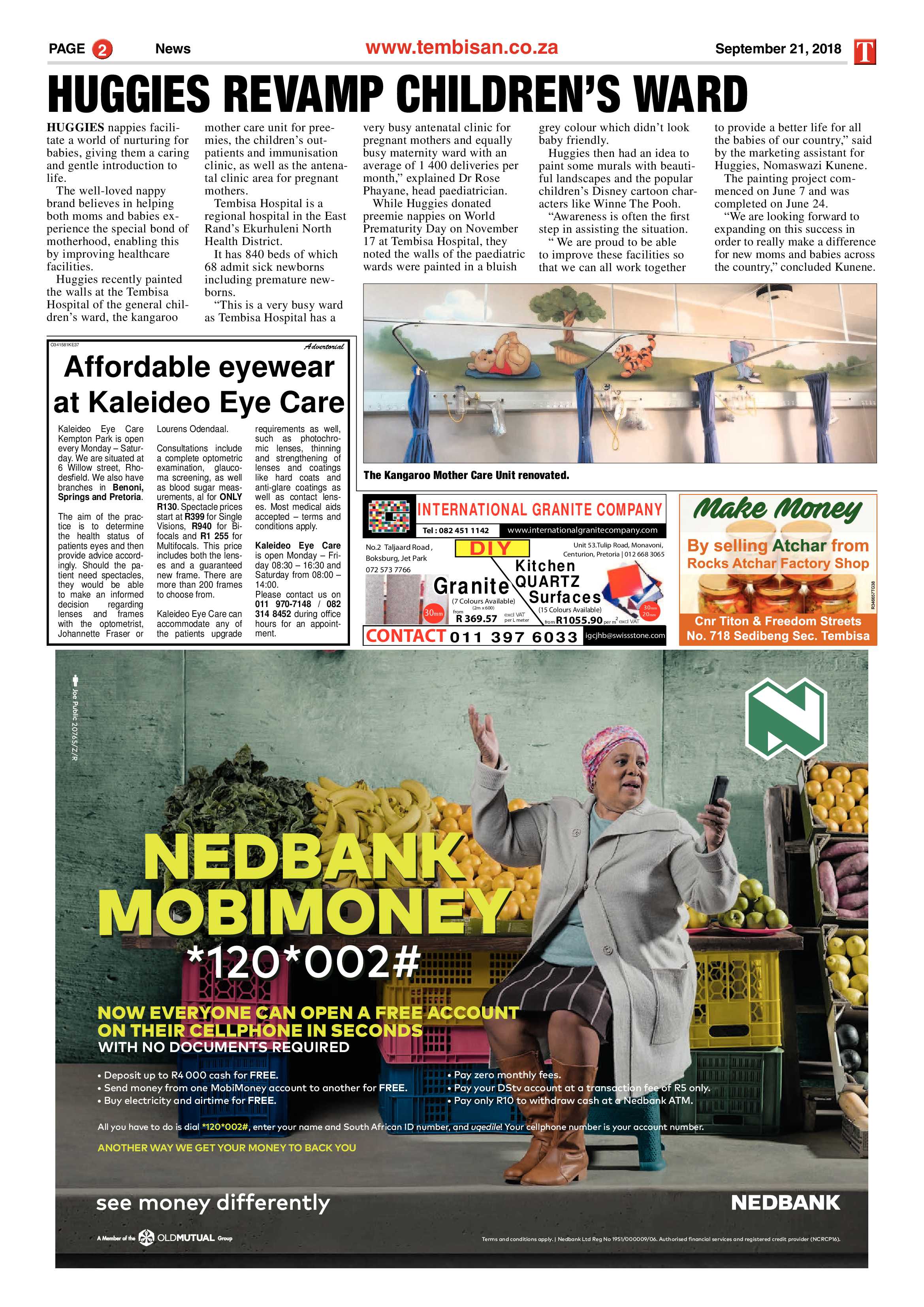 The Tembisan 21 September 2018 page 2