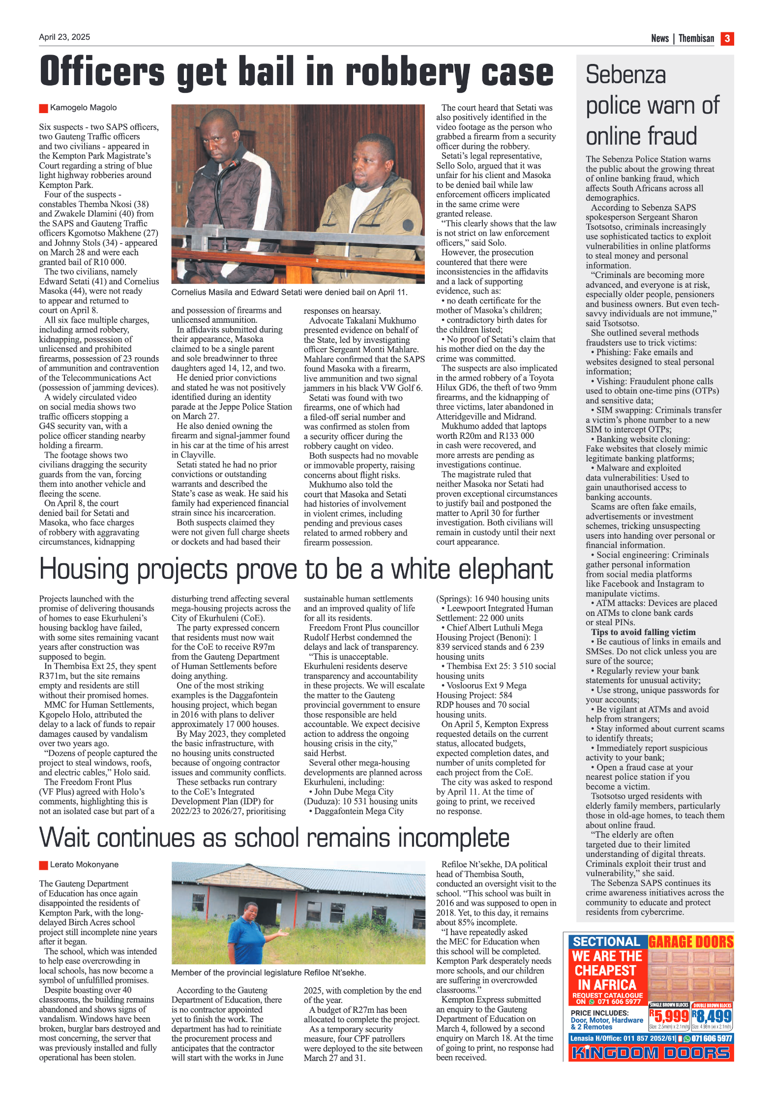 The Tembisan 23 April 2025 page 3