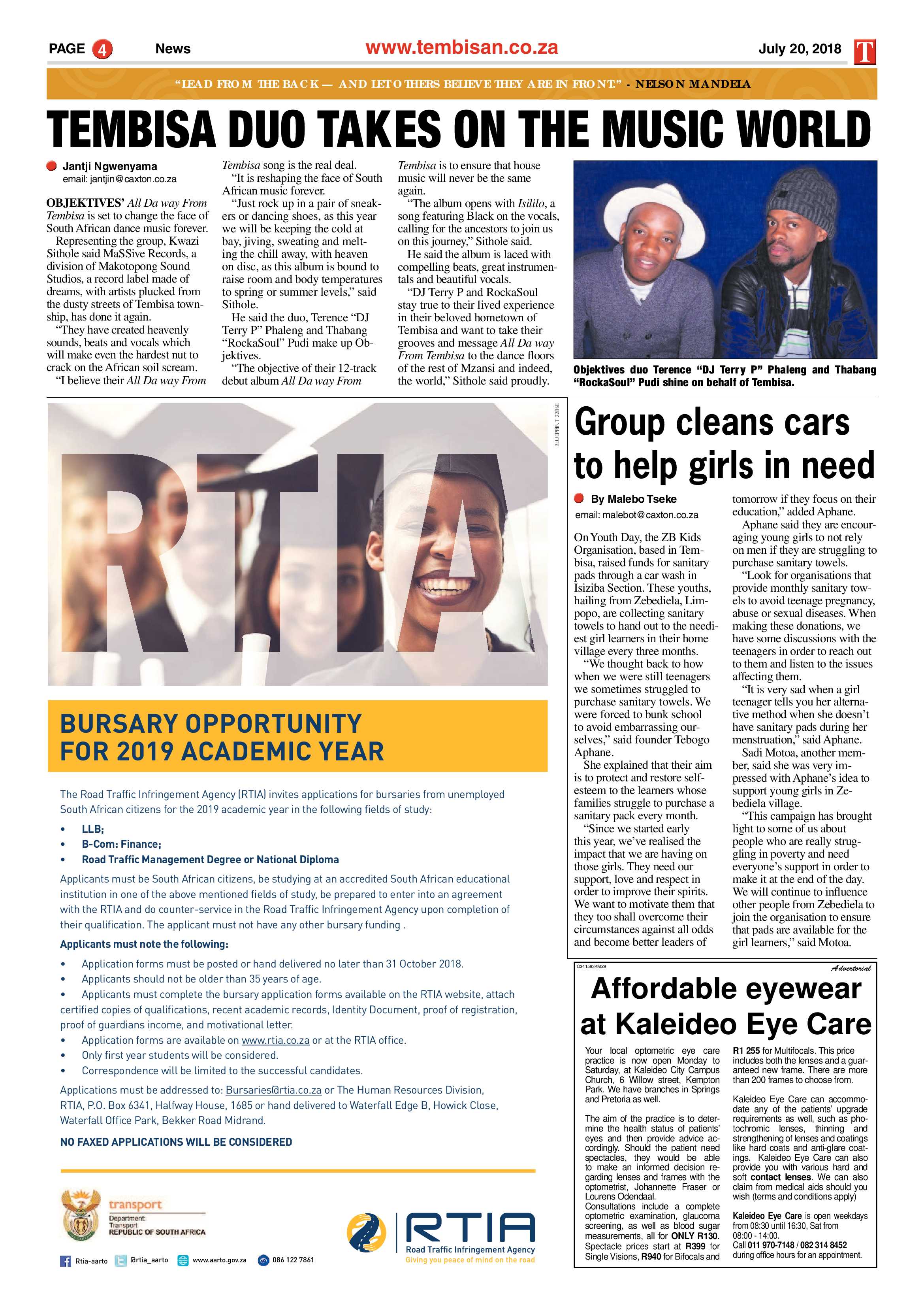 The Tembisan 23 July 2018 page 4