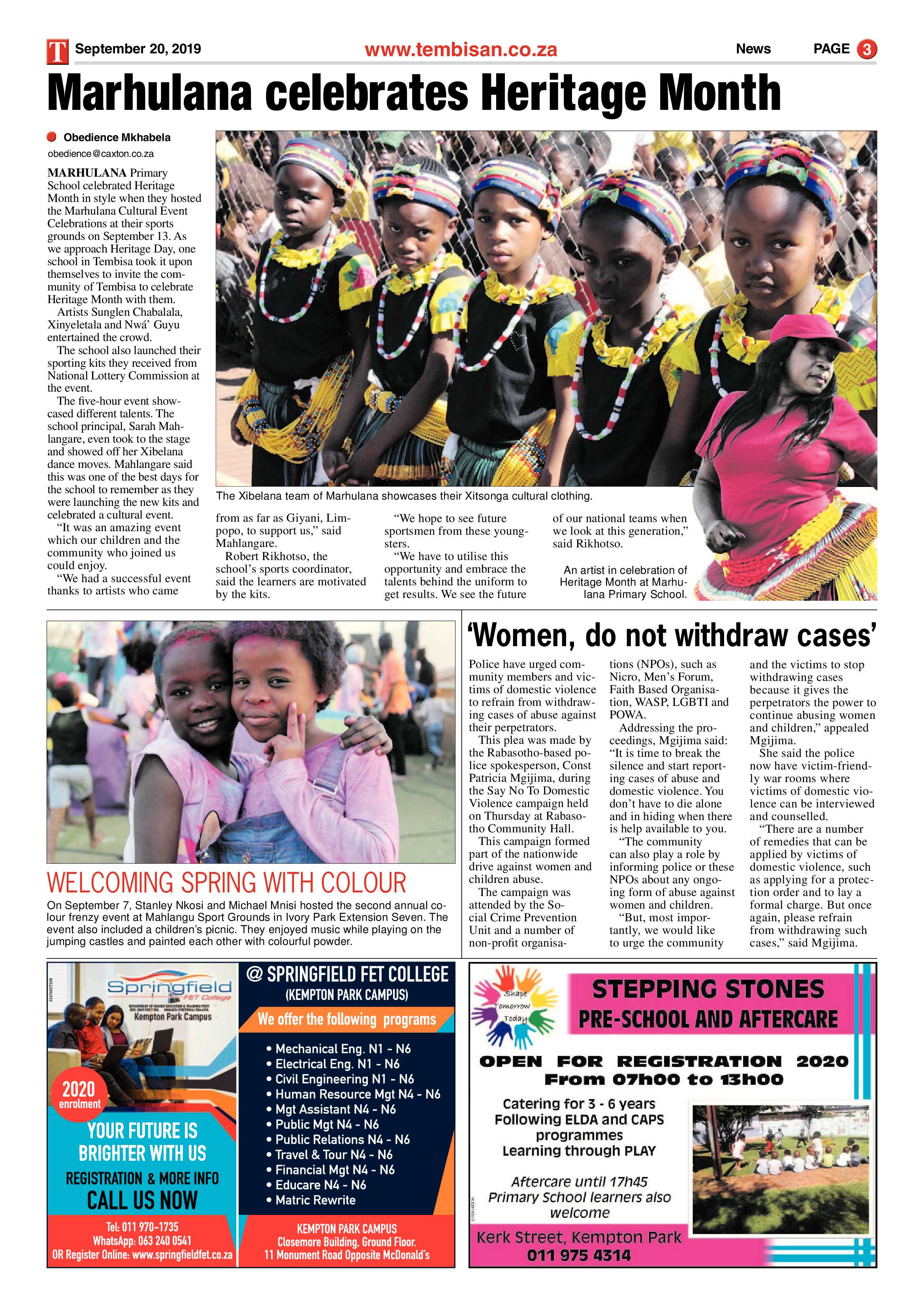 The Tembisan 23 September 2019 page 3