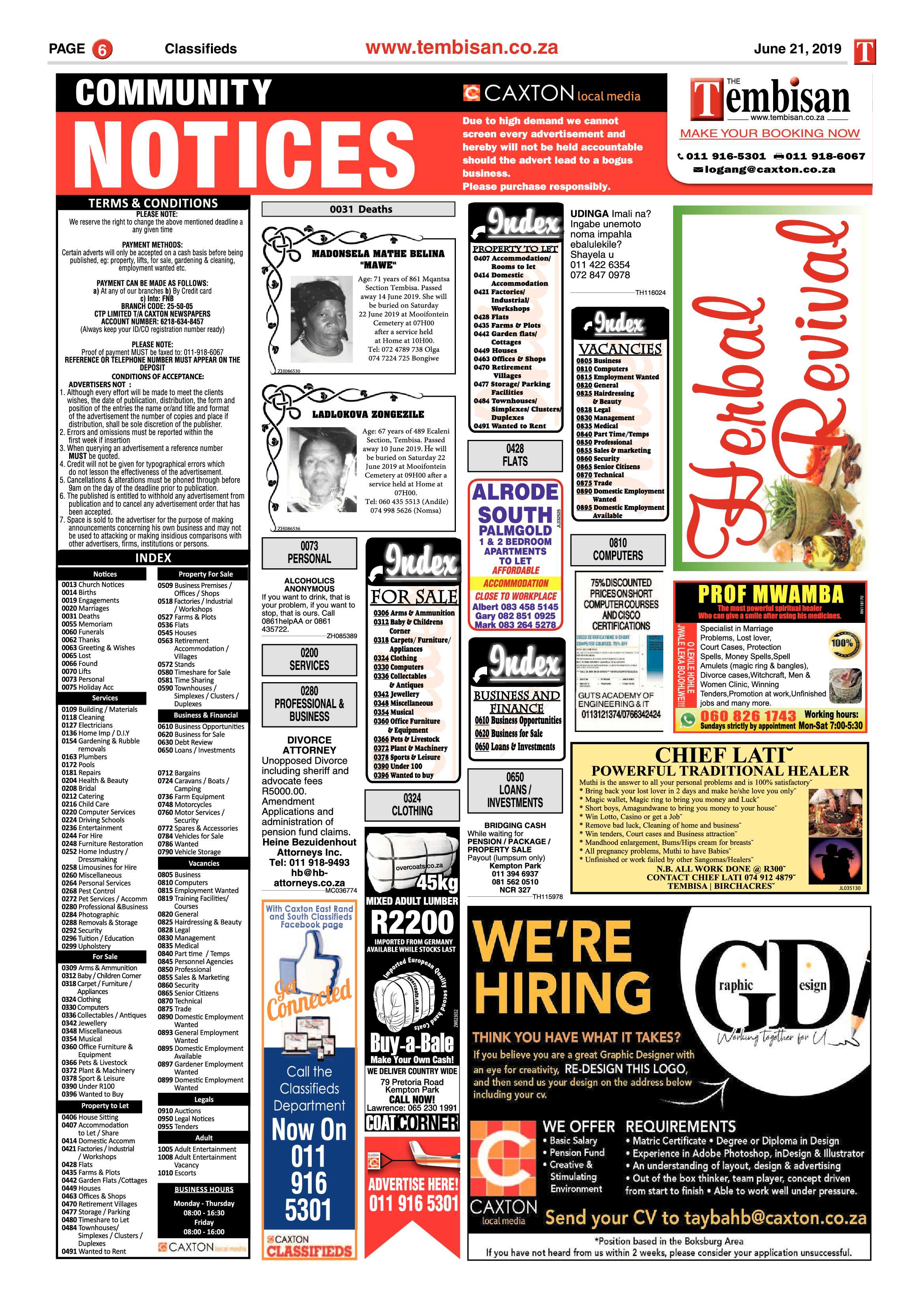 The Tembisan 24 June 2019 page 5