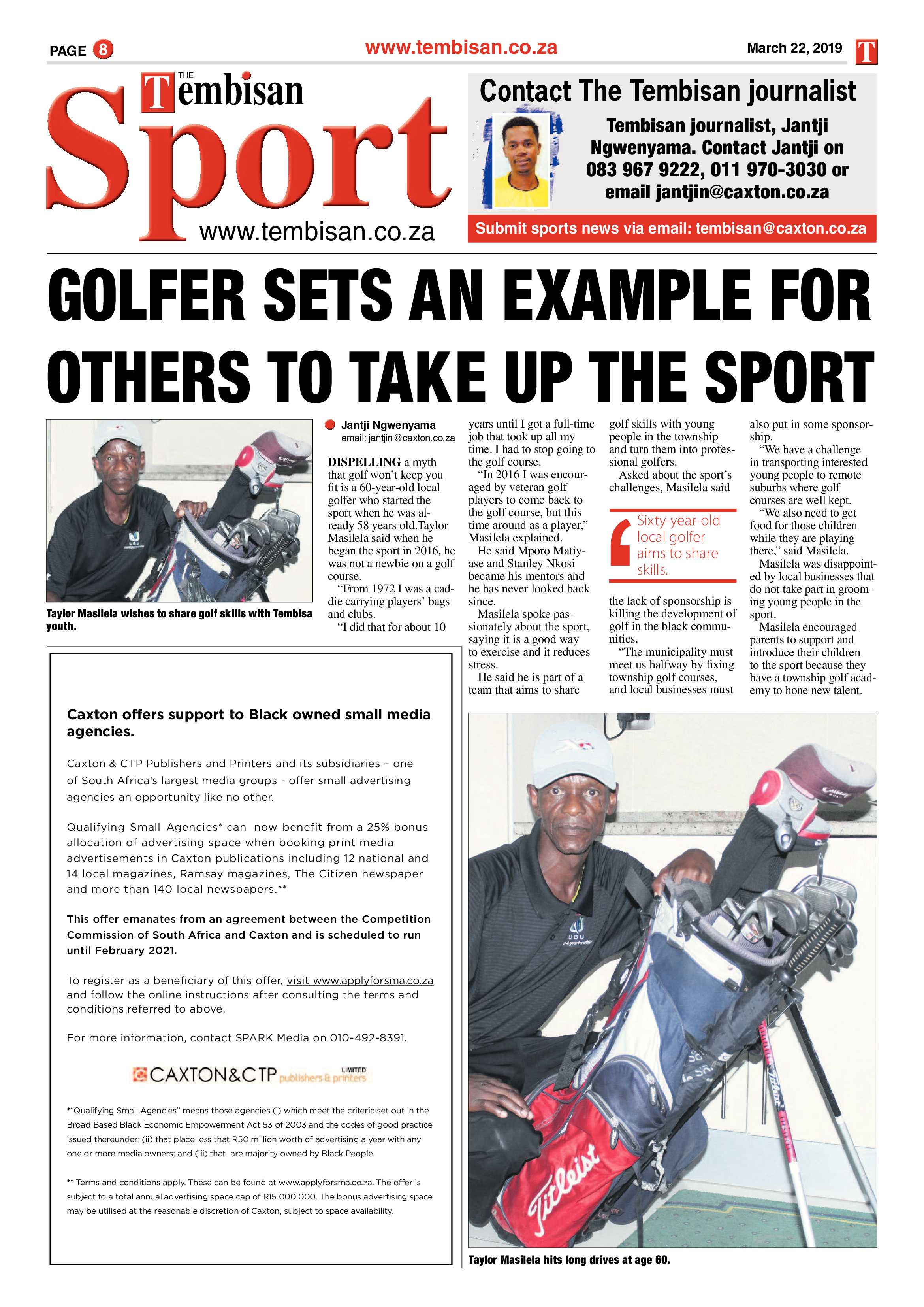 The Tembisan 25 March 2019 page 8