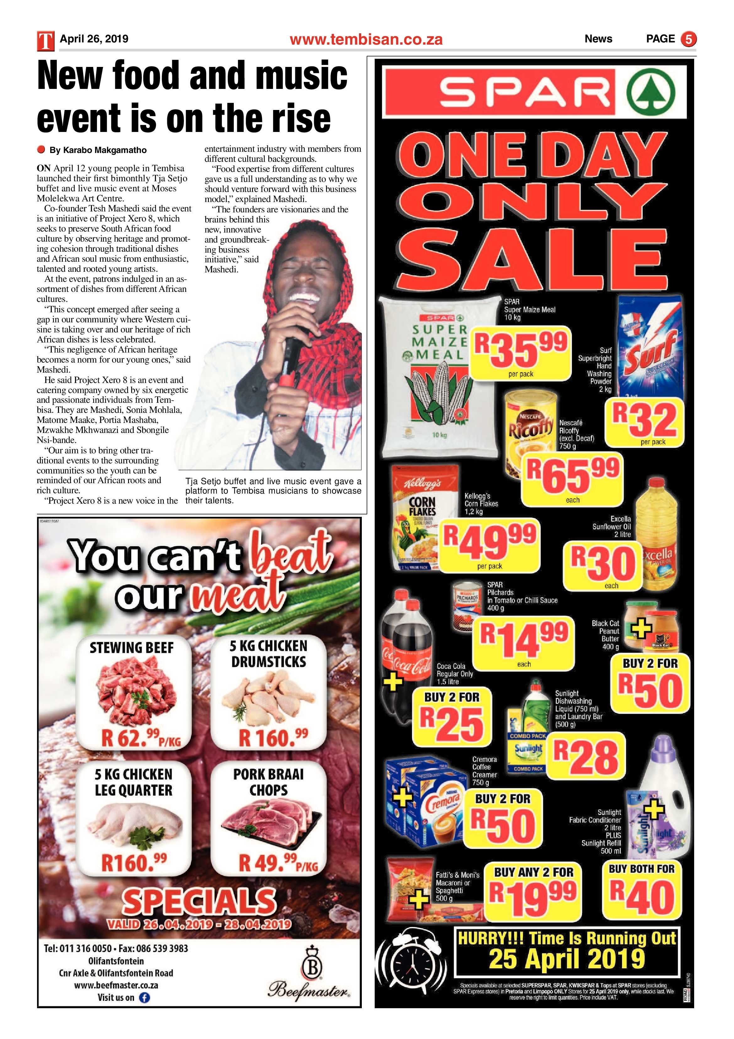 The Tembisan 29 April 2019 page 5