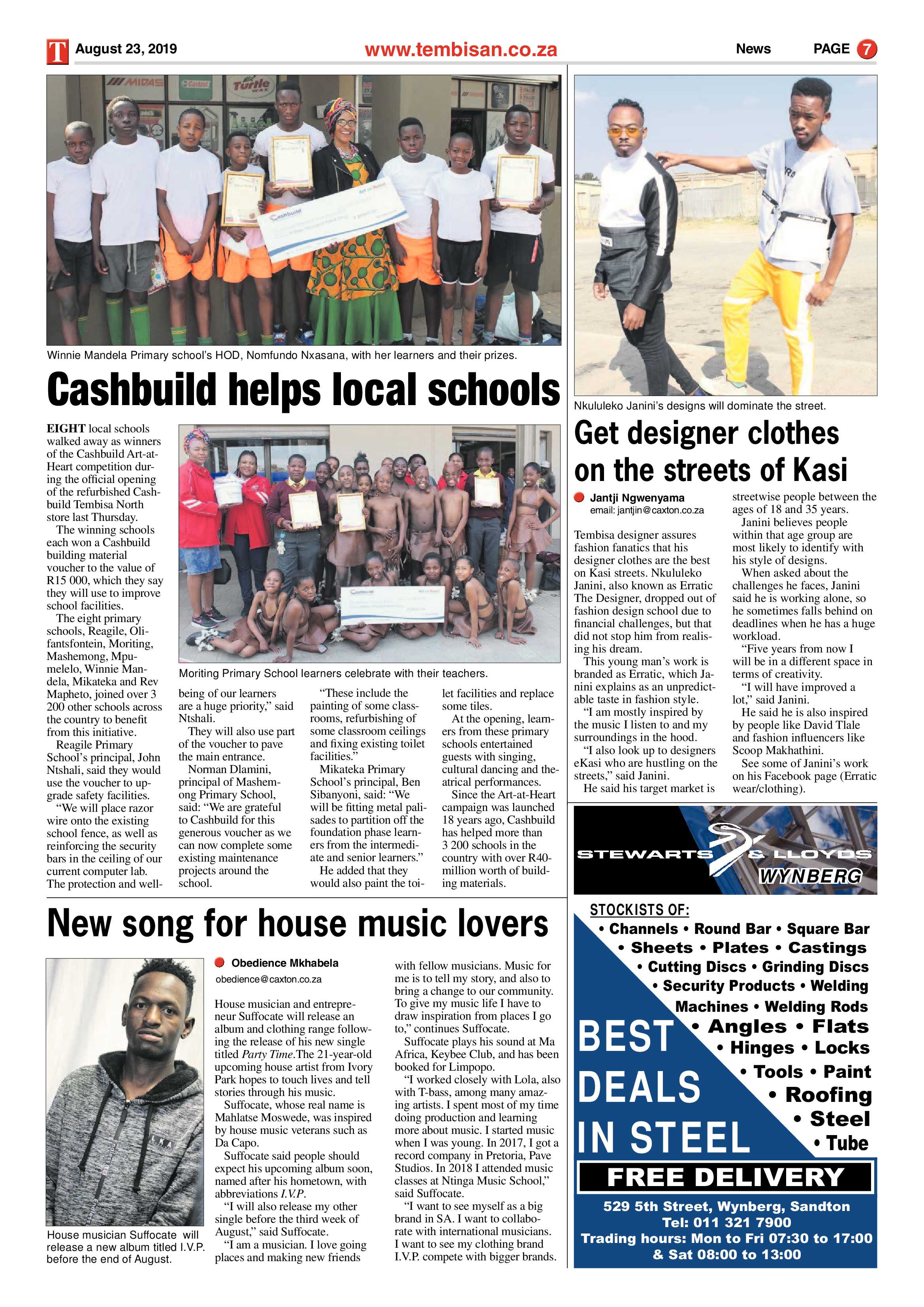 The Tembisan 26 August 2019 page 7