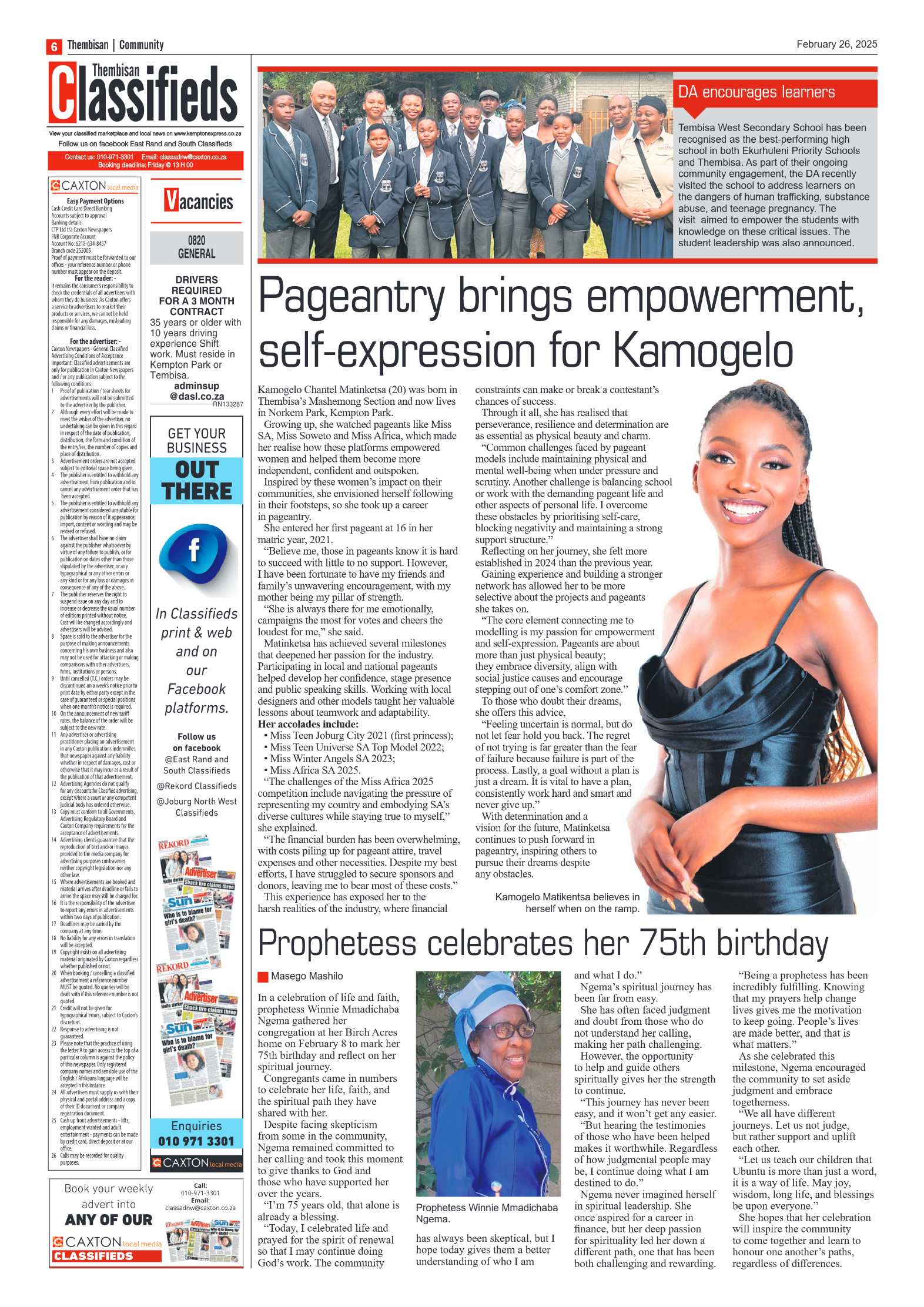 The Tembisan 26 February 2025 page 6
